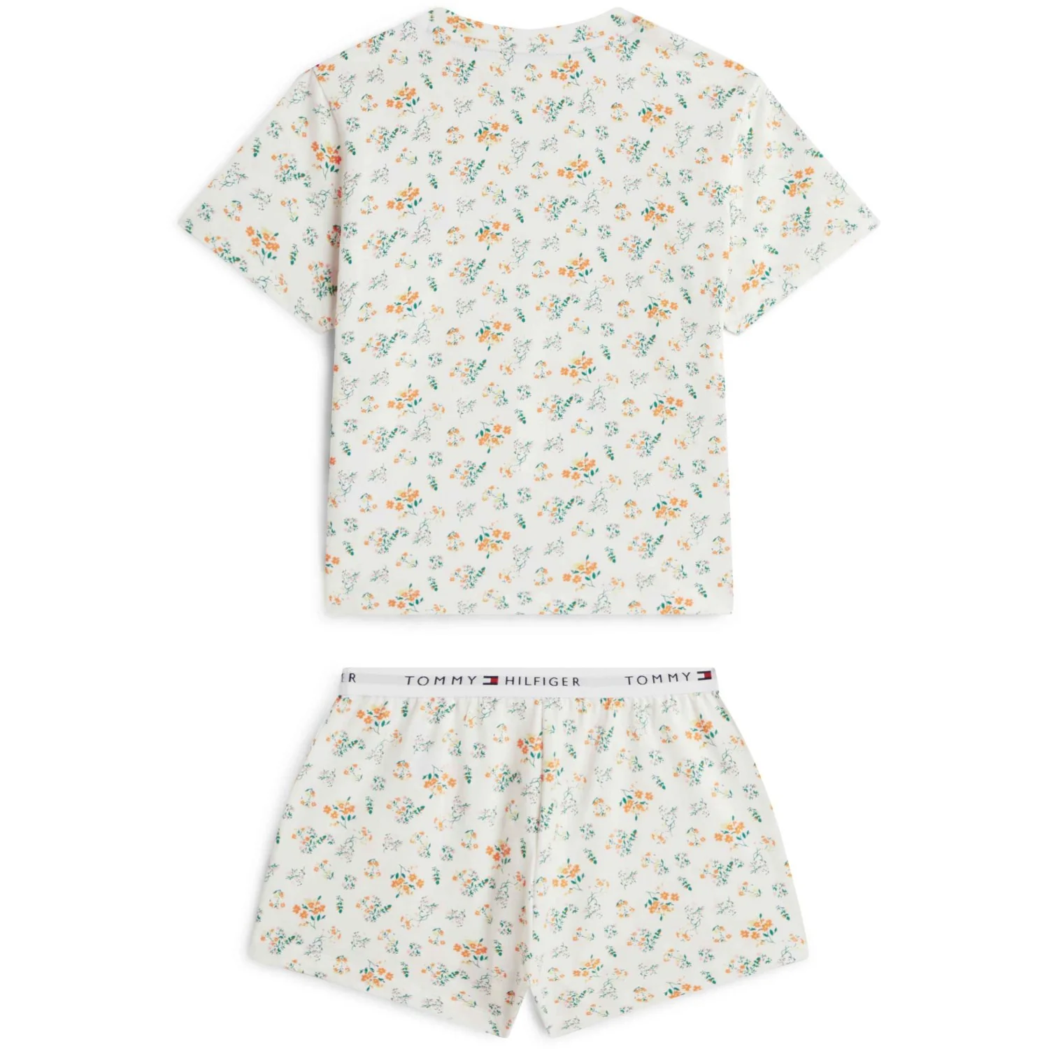 Tommy Hilfiger Traditional Floral Ecru Ss Pj Set - Image 3