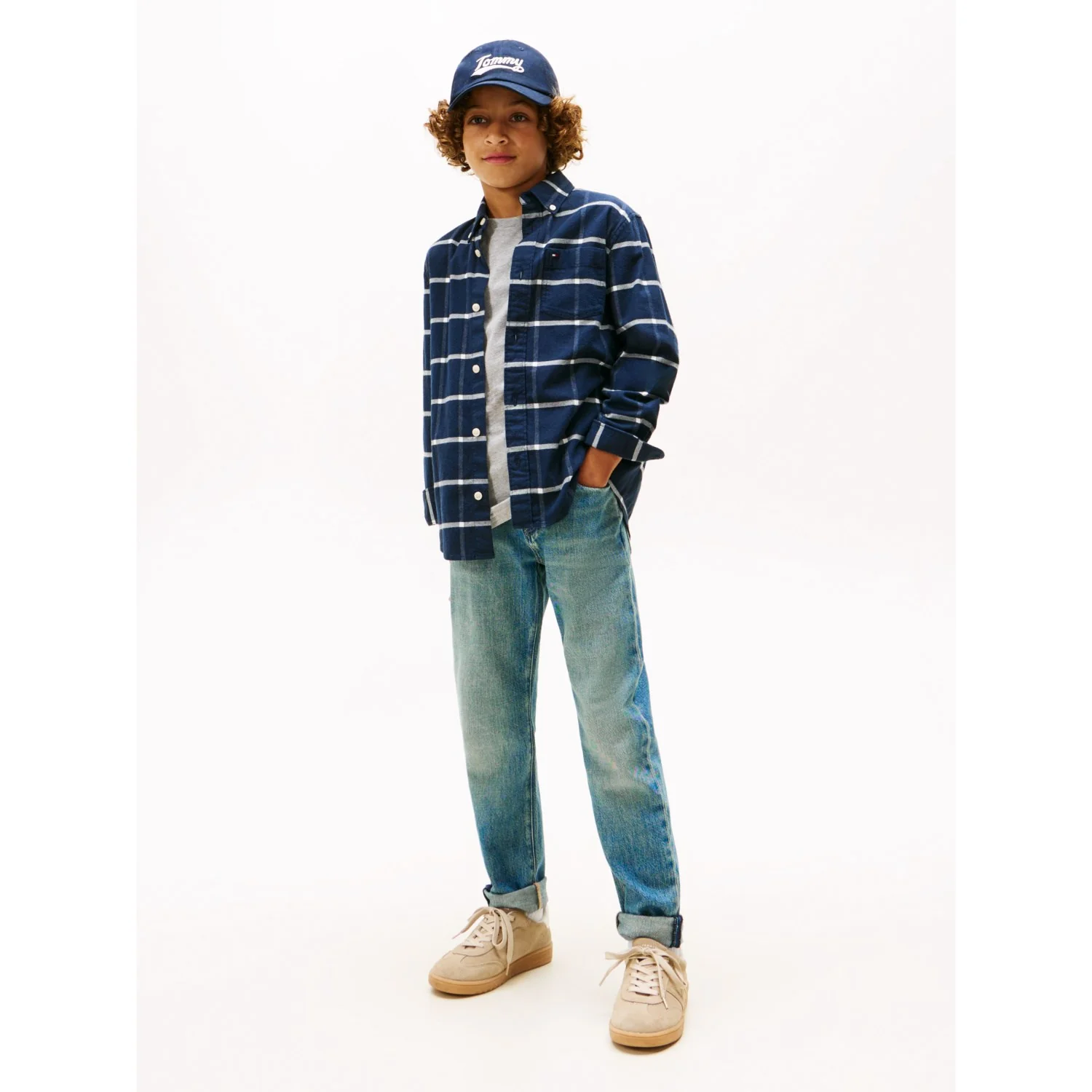 Tommy Hilfiger Vintage Worn Modern Straight Vintage Denim Jeans