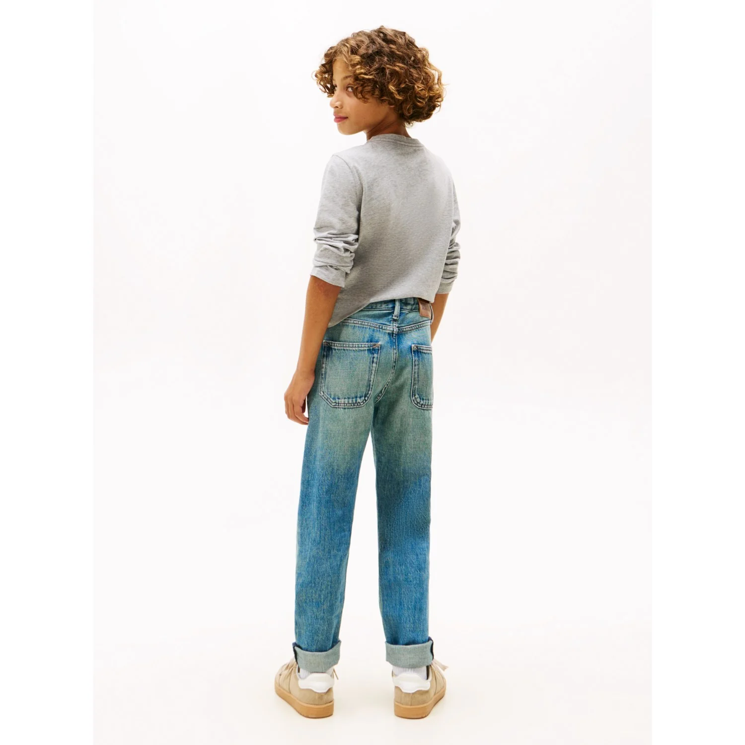Tommy Hilfiger Vintage Worn Modern Straight Vintage Denim Jeans - Image 4