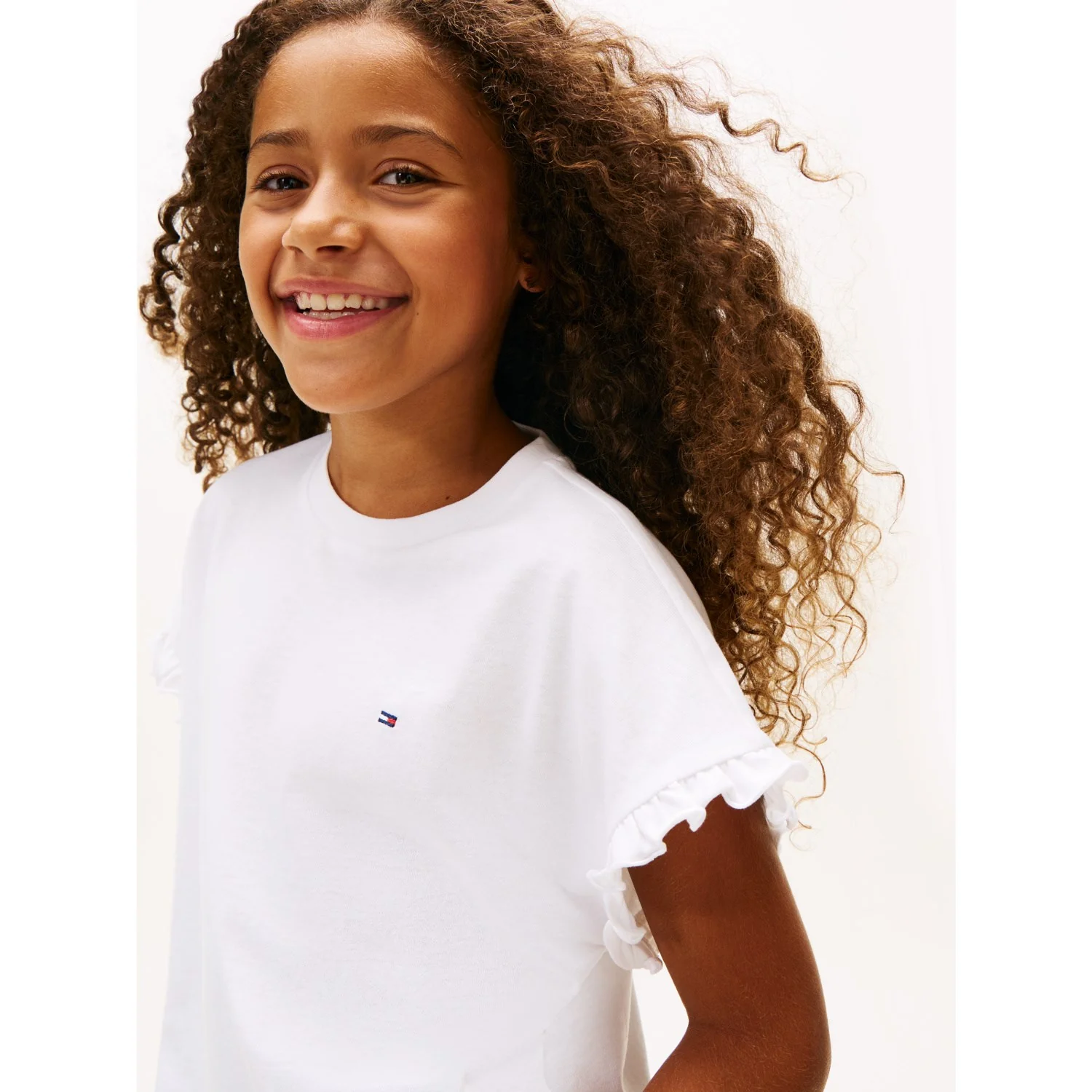 Tommy Hilfiger White Essential T-Shirt - Image 3