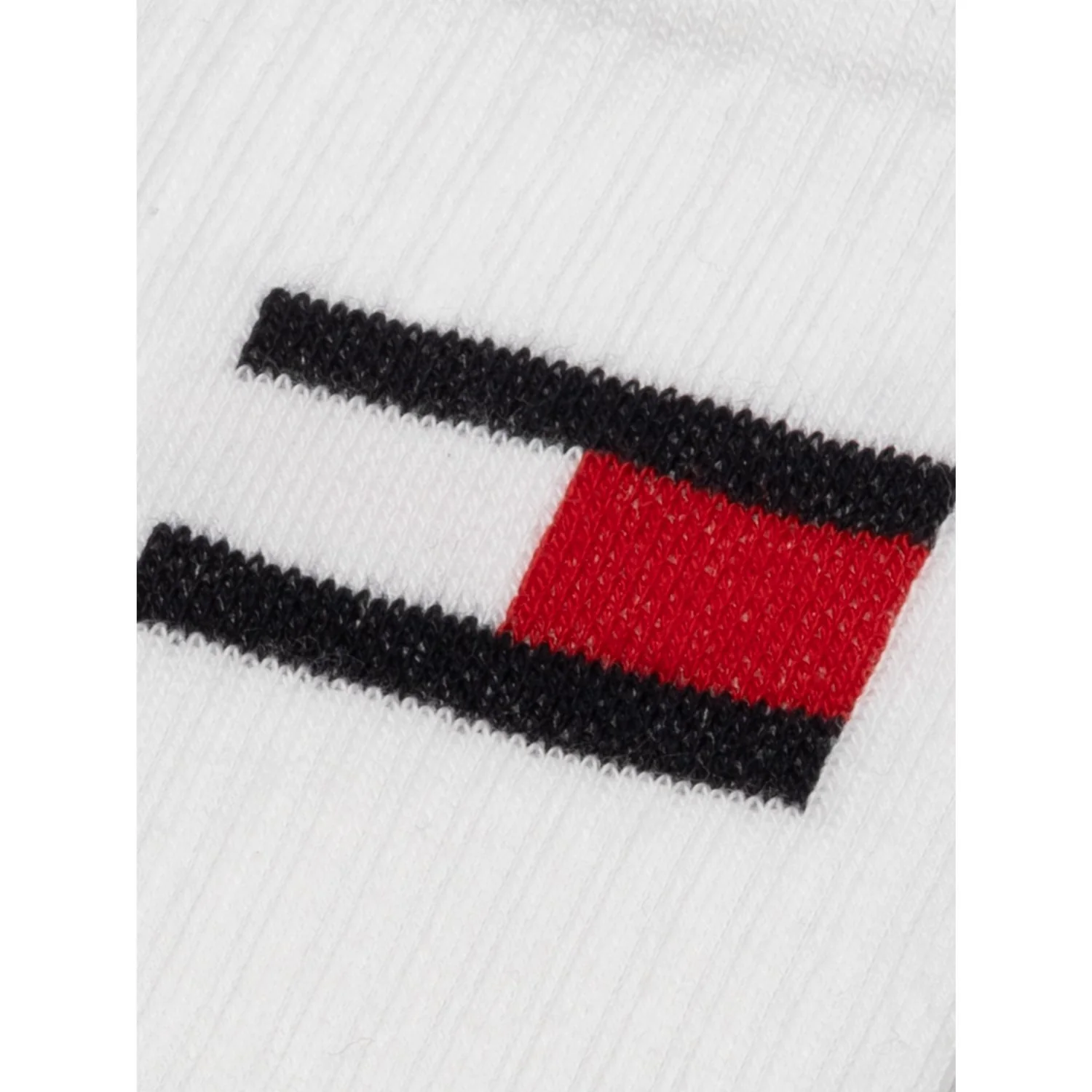 Tommy Hilfiger White Th Kids Sock 2P Flag - Image 2