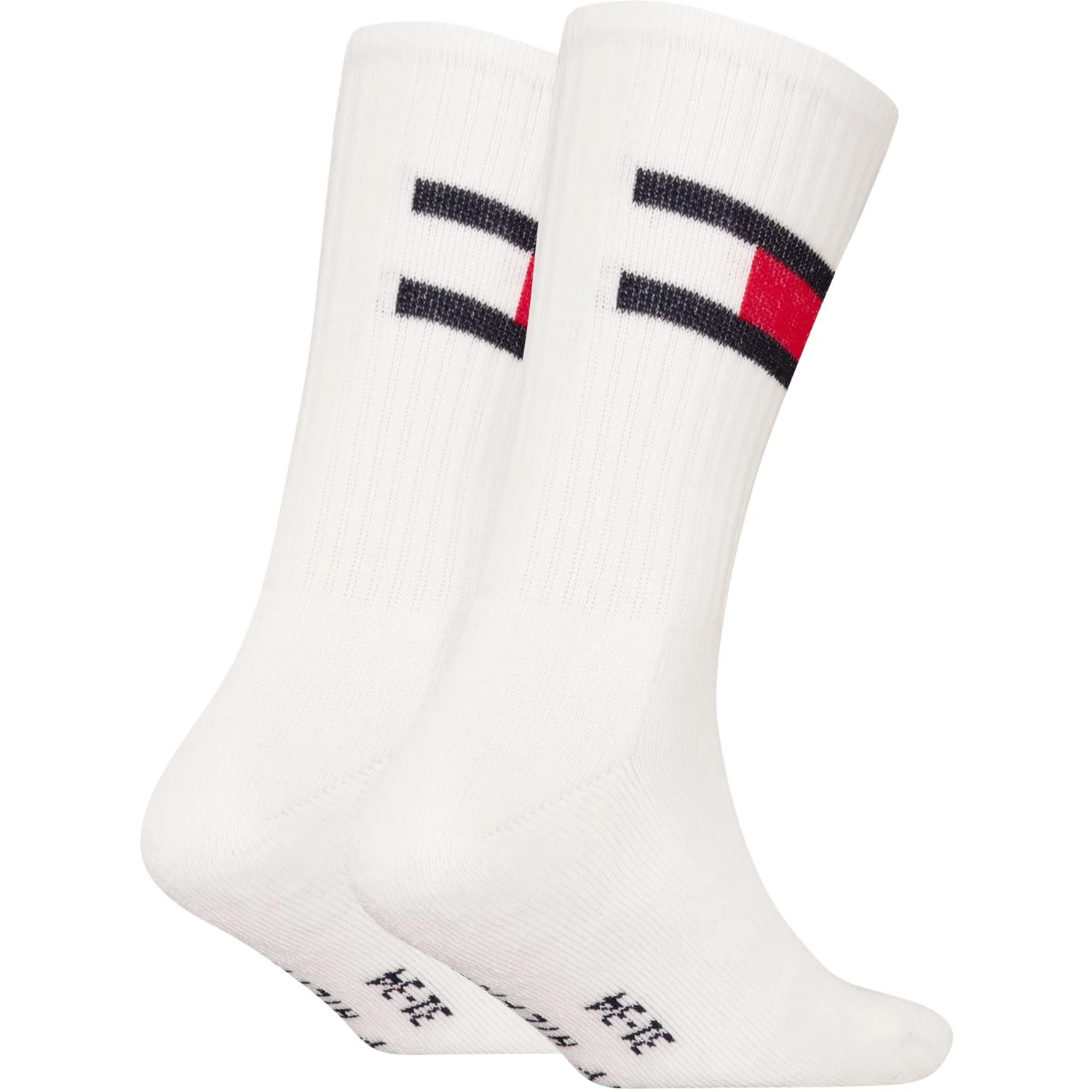 Tommy Hilfiger White Th Kids Sock 2P Flag - Image 3