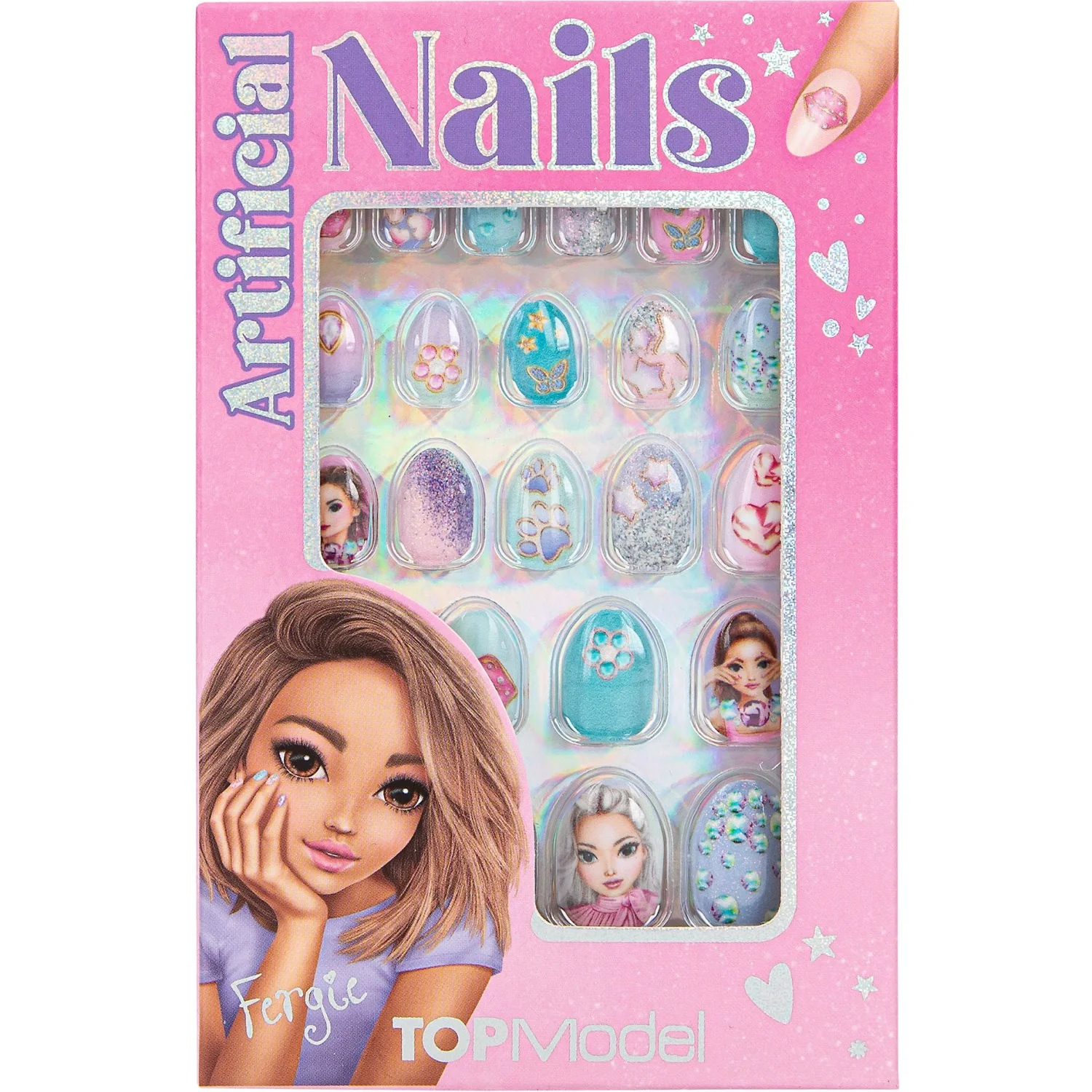 TOPModel Beauty And Me Artifical Nails Glitter