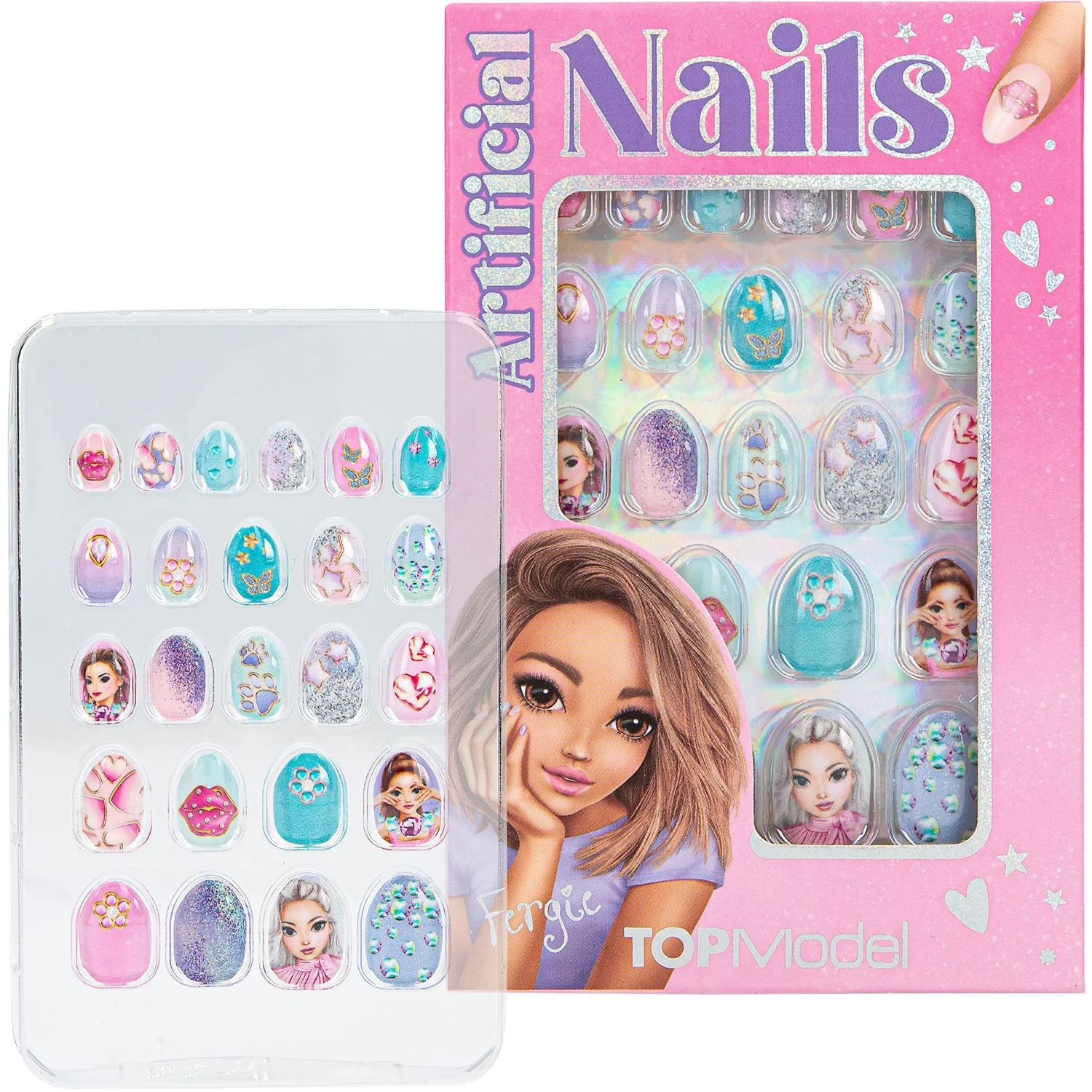 TOPModel Beauty And Me Artifical Nails Glitter - Image 2