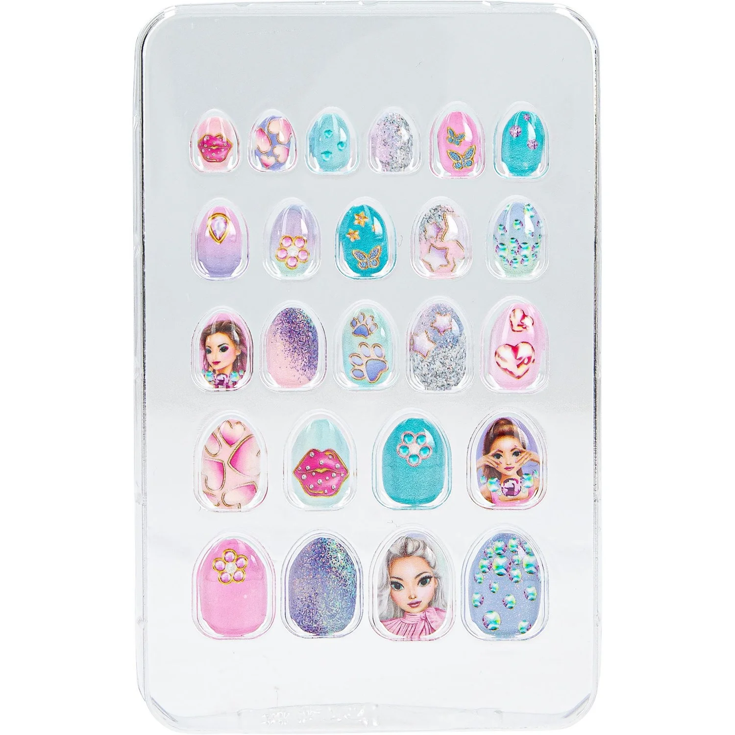 TOPModel Beauty And Me Artifical Nails Glitter - Image 3