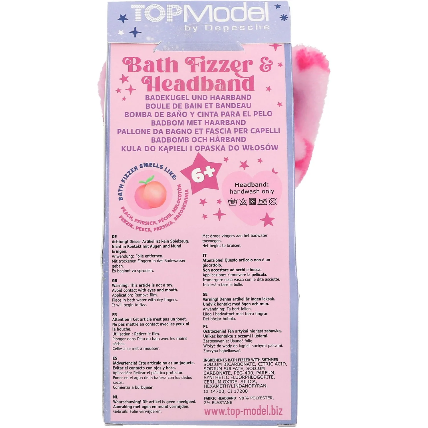 TOPModel Beauty And Me Bathfizzer And Headband - Image 6