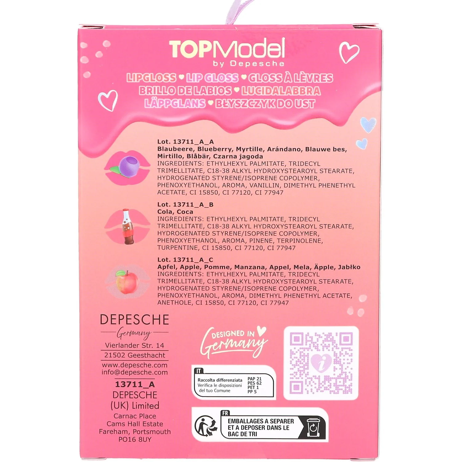 TOPModel Beauty And Me Lip Gloss Set - Image 6