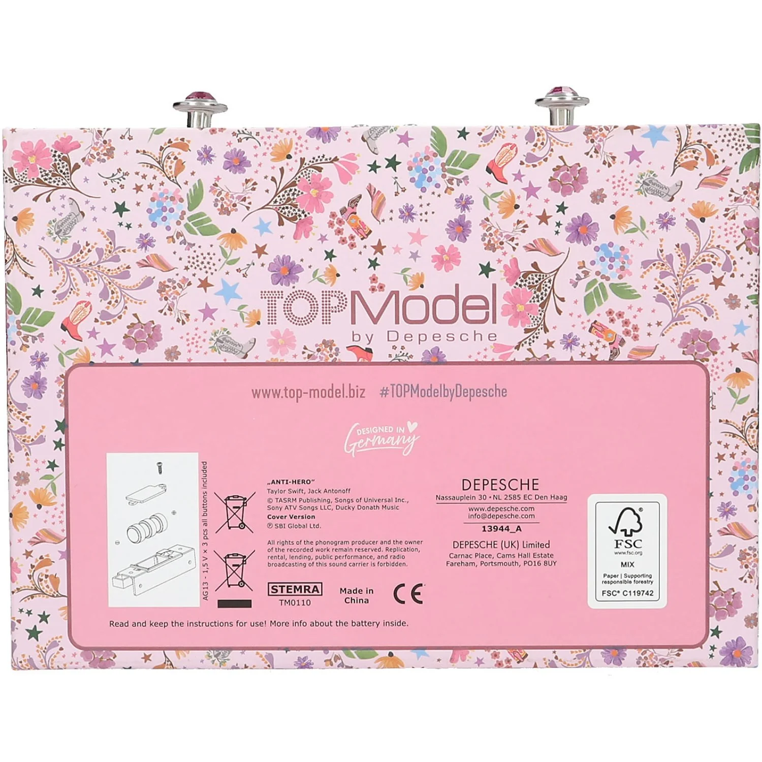 TOPModel Cowgirl Jewellery Box With Code And Sound - Image 8