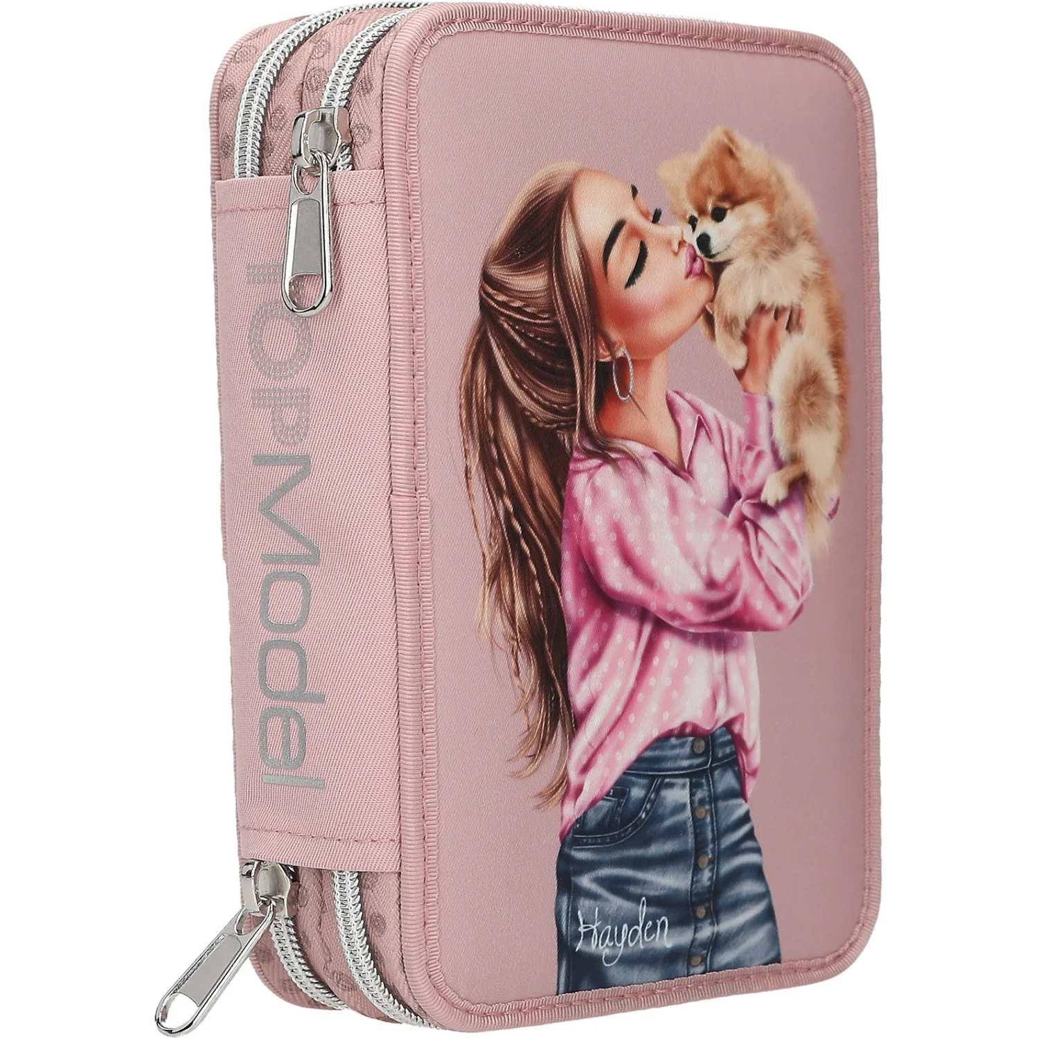 TOPModel Dots Double Pencil Case - Image 4