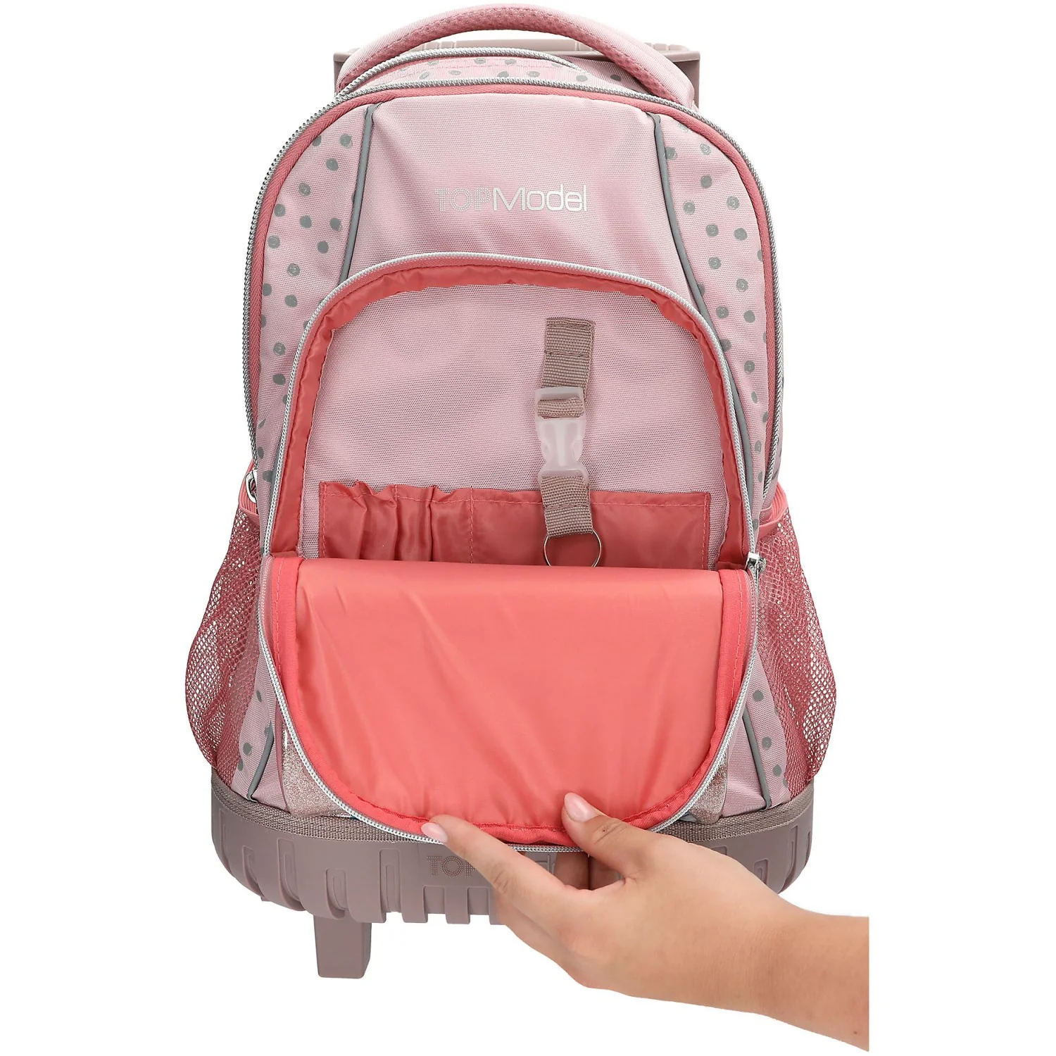 TOPModel Dots Schoolbackpack Trolley - Image 2