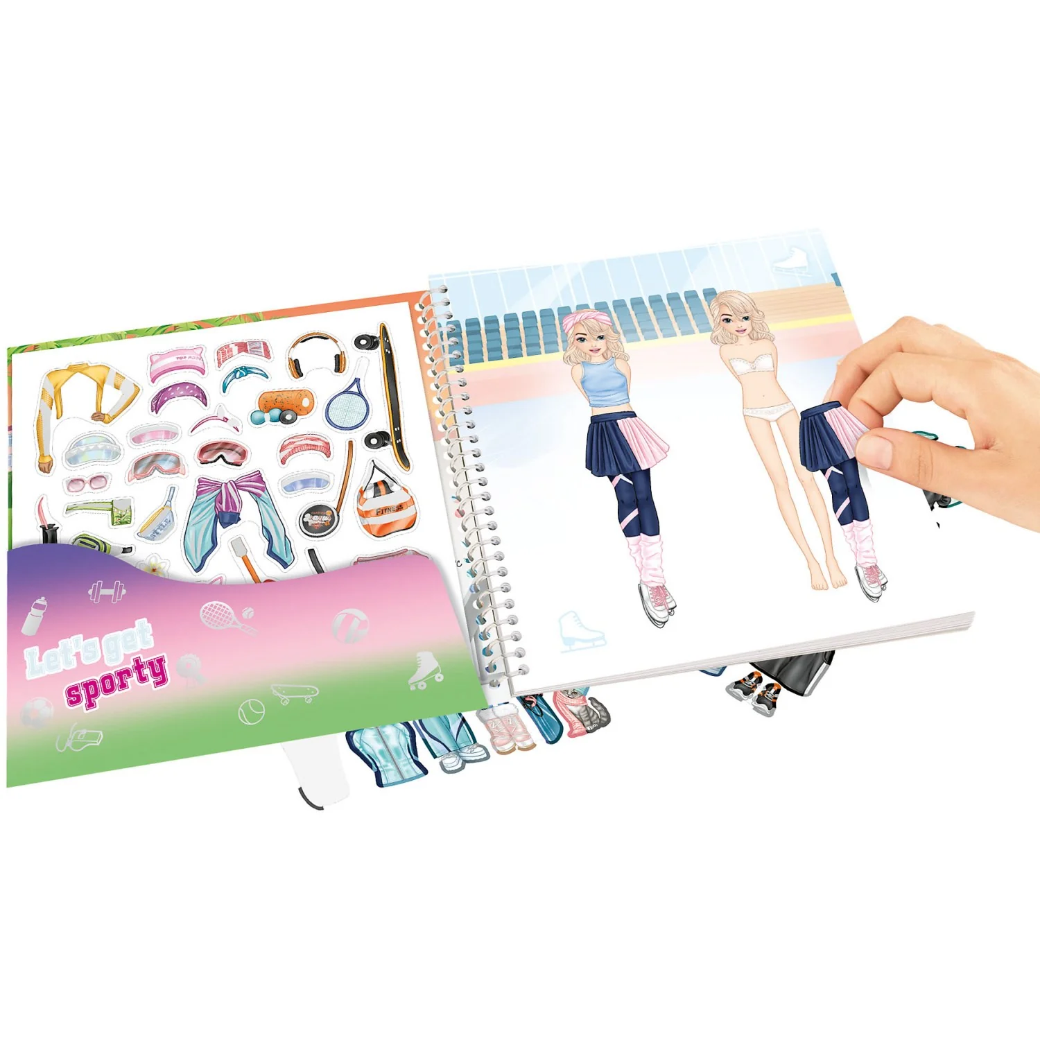TOPModel Dress Me Up Sport Stickerbook - Image 2