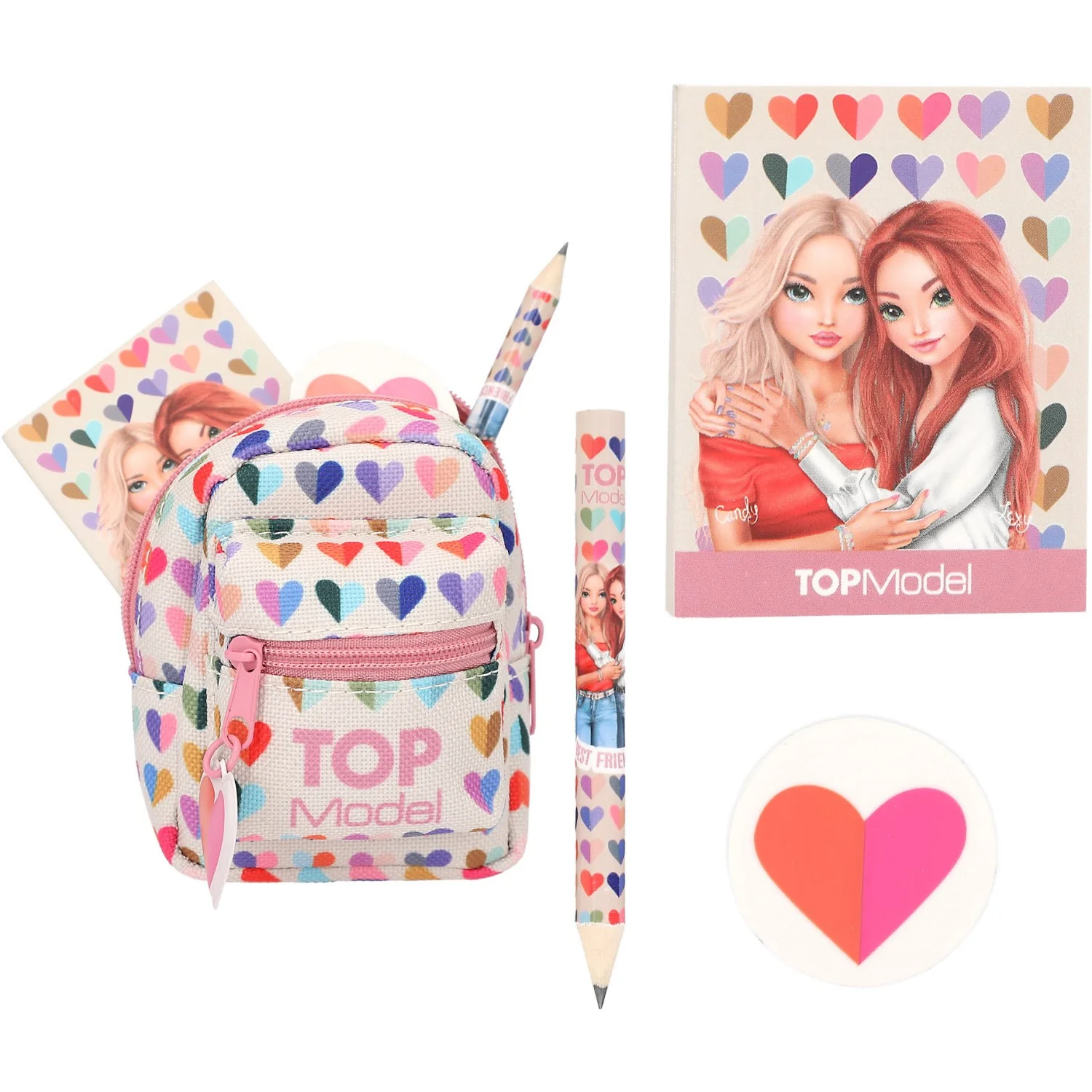 TOPModel Heart Stationary Backpack - Image 3