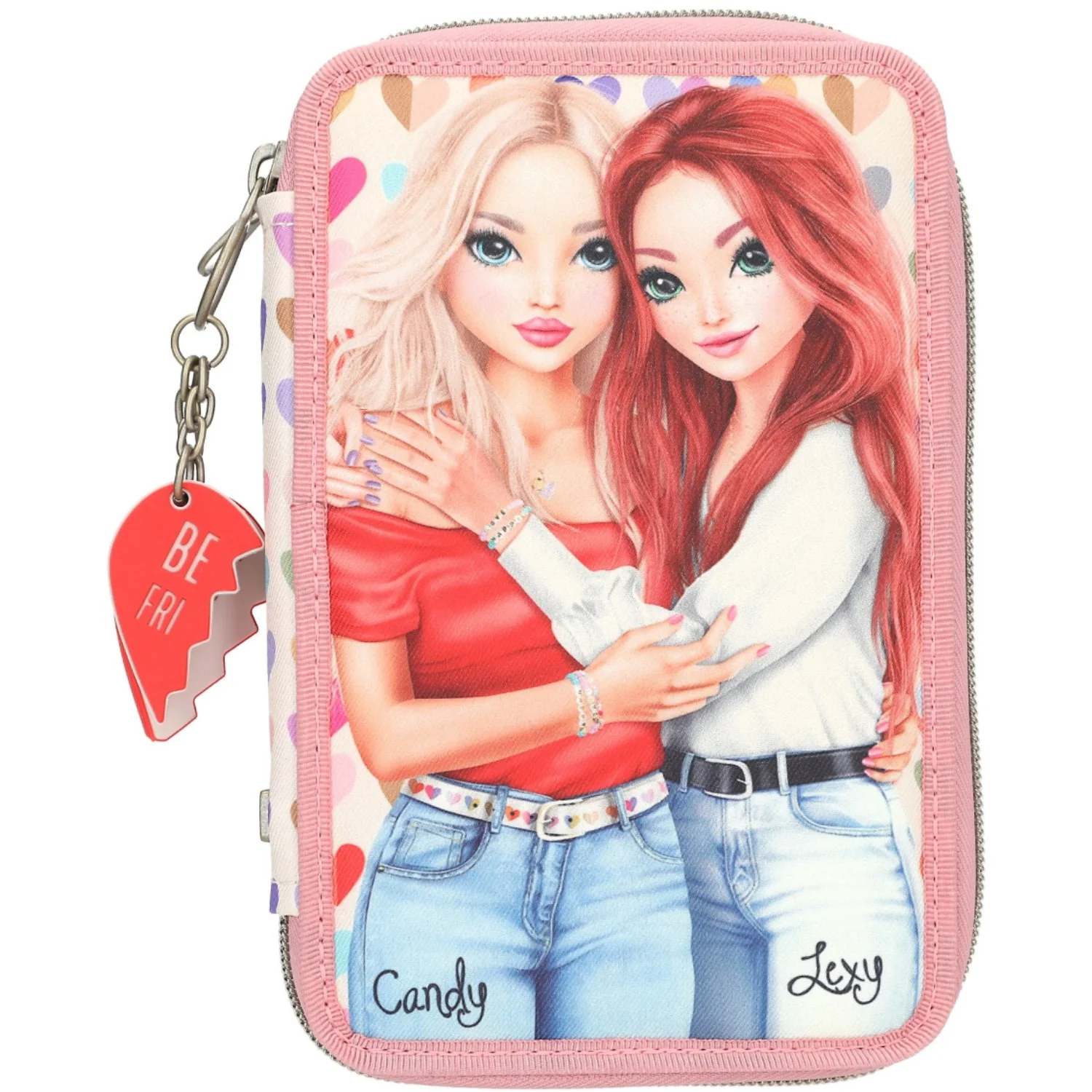 TOPModel Heart To Heart Double Pencil Case - Image 4