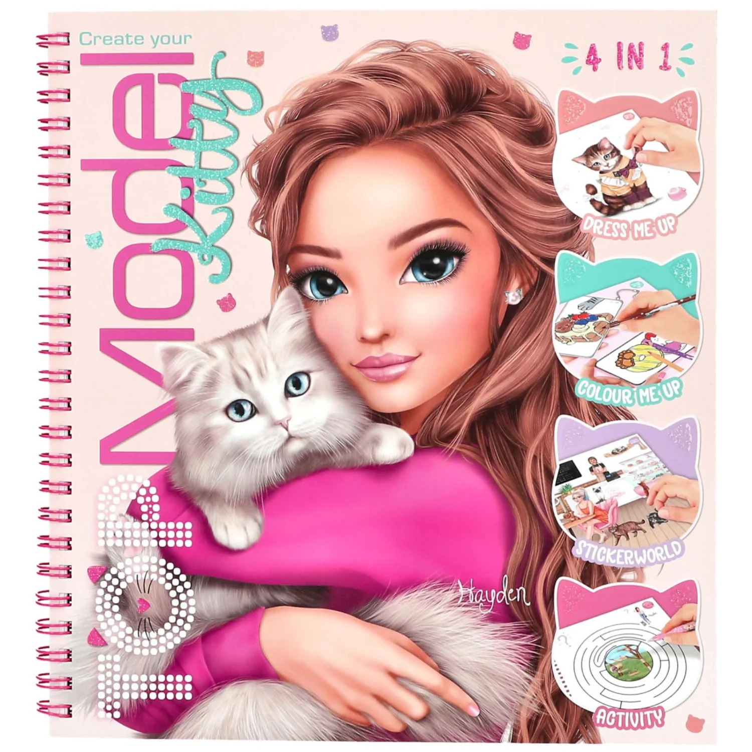 TOPModel Kitty Colouring Book - Image 4
