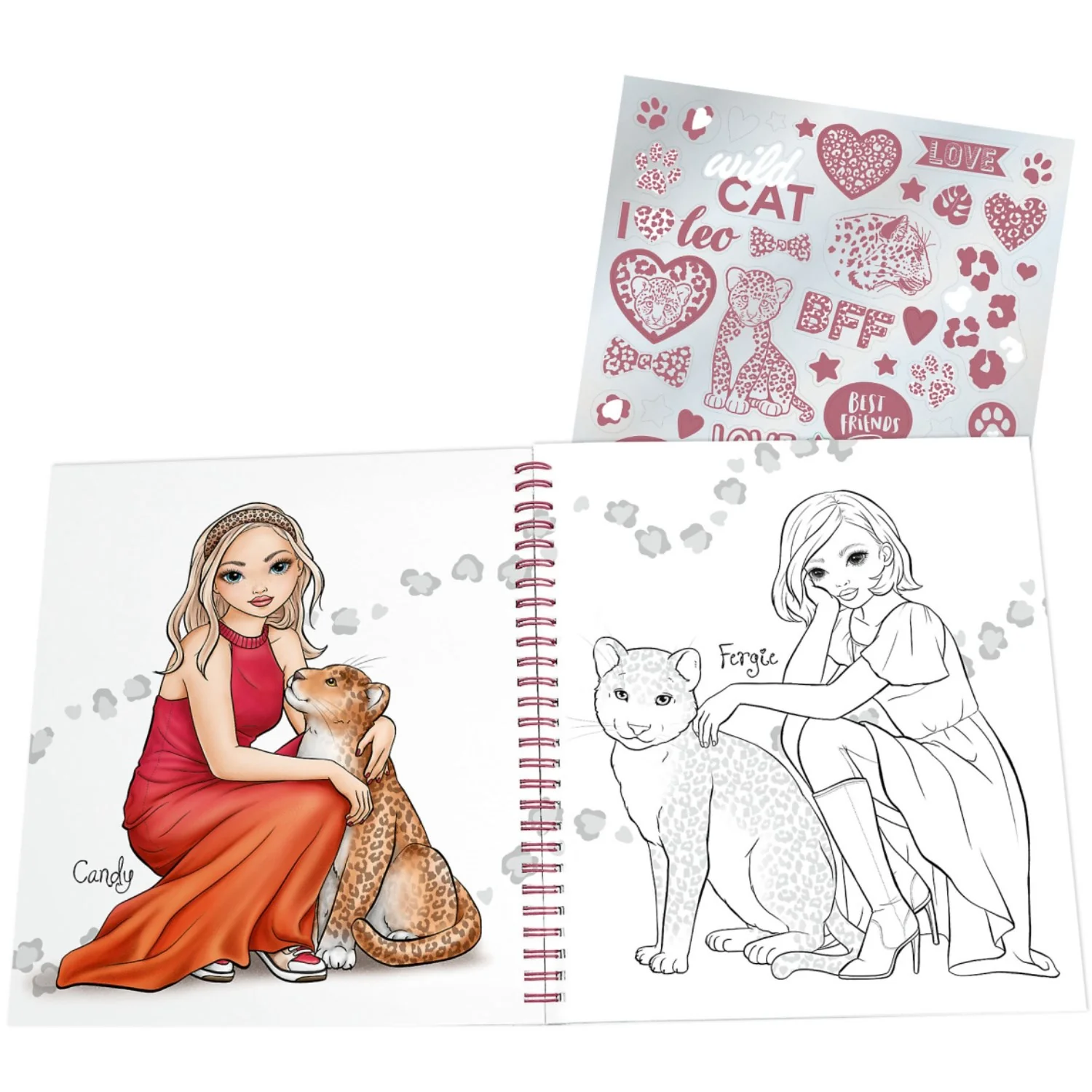 TOPModel Leoheart Colouring Book - Image 2