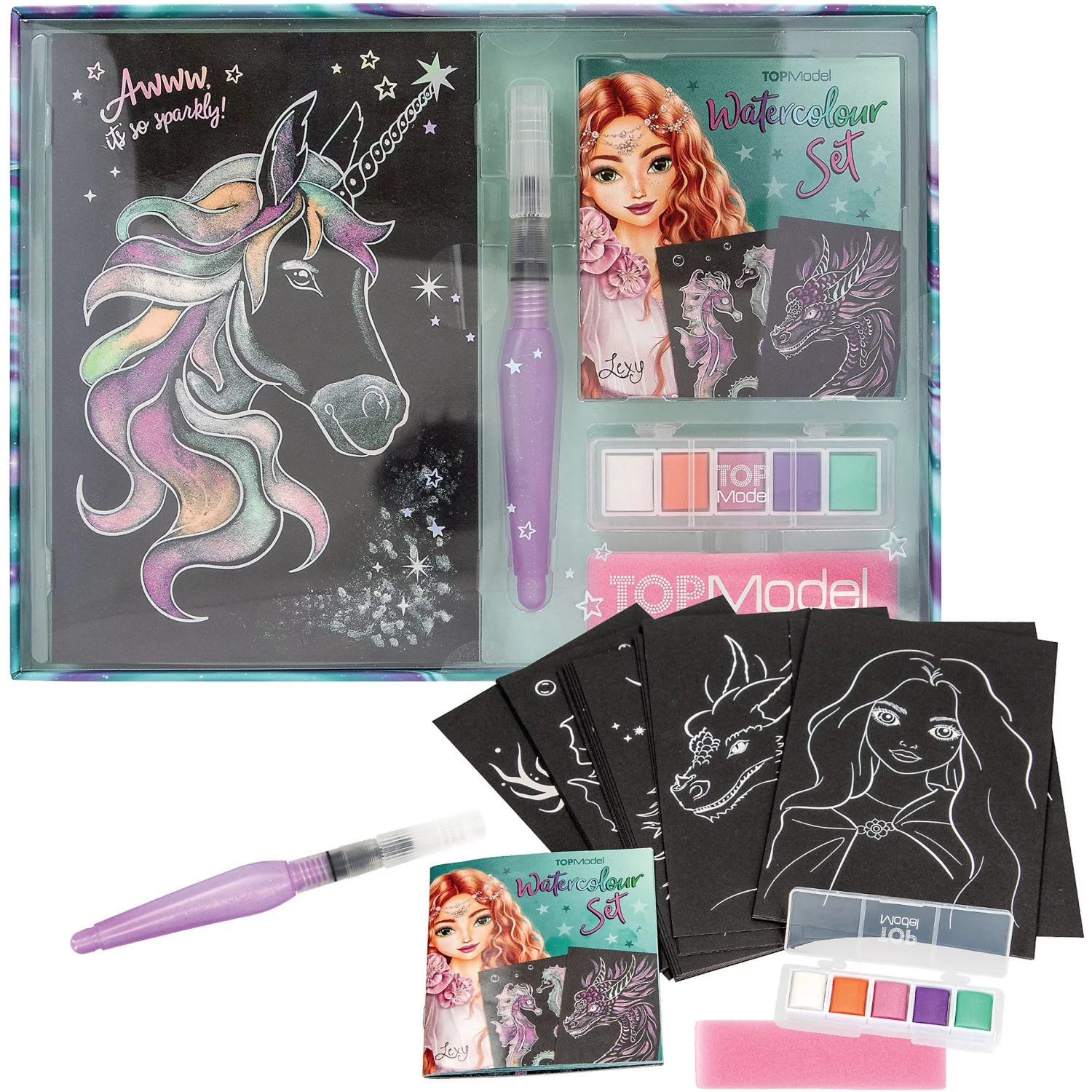 TOPModel Metallic Watercolour Set