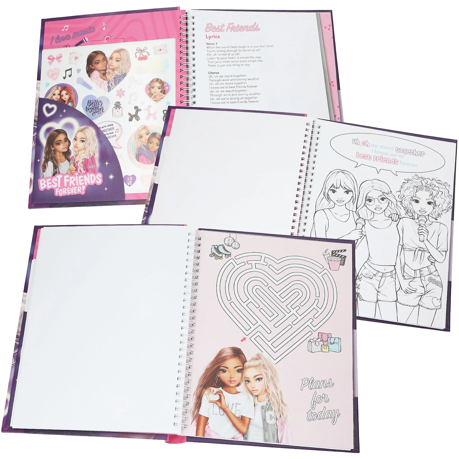 TOPModel My Bff Colouring Book With Led And Sound - Image 2