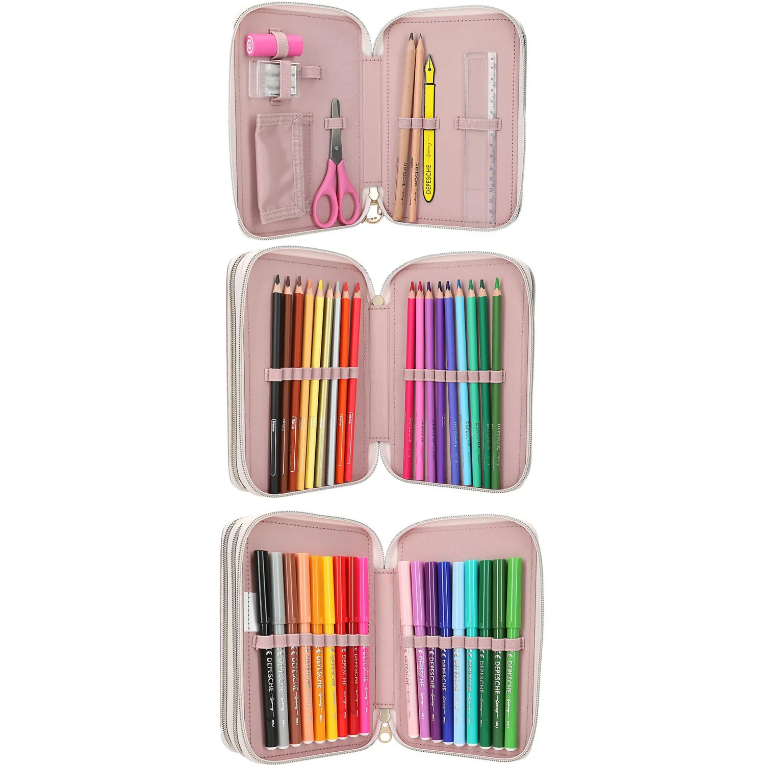 TOPModel Summer Feeling Triple Pencil Case - Image 2