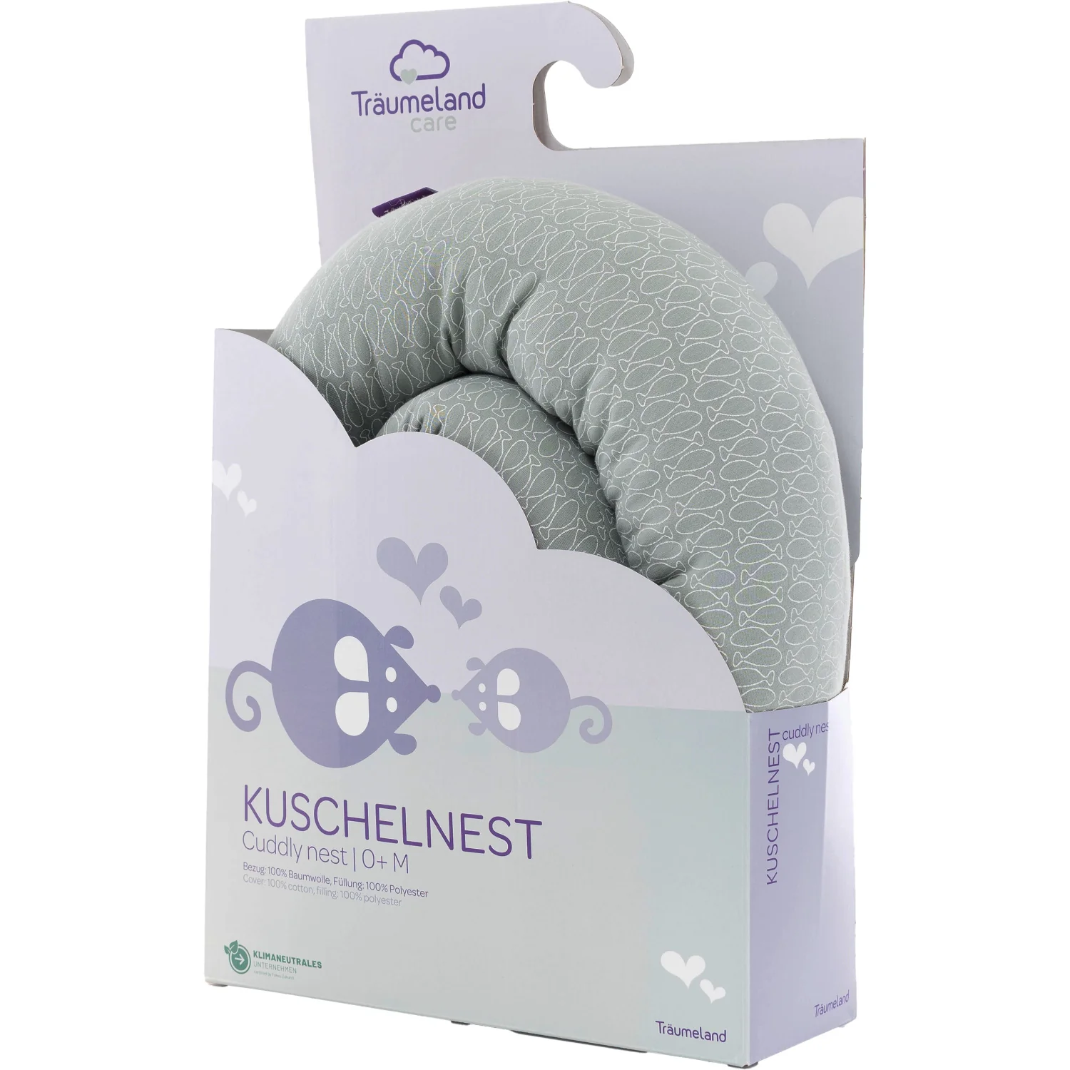 Träumeland Mint Cuddly Nest Fish Mint - Image 3