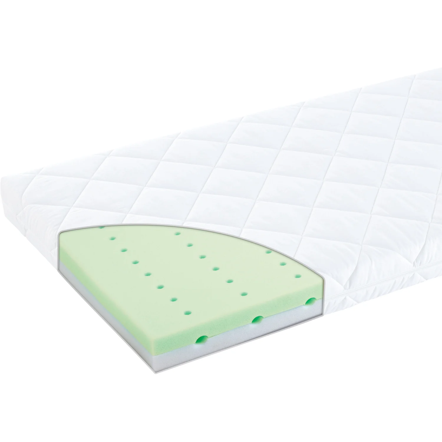 Träumeland White Mattress Air Flow Basic - Image 6