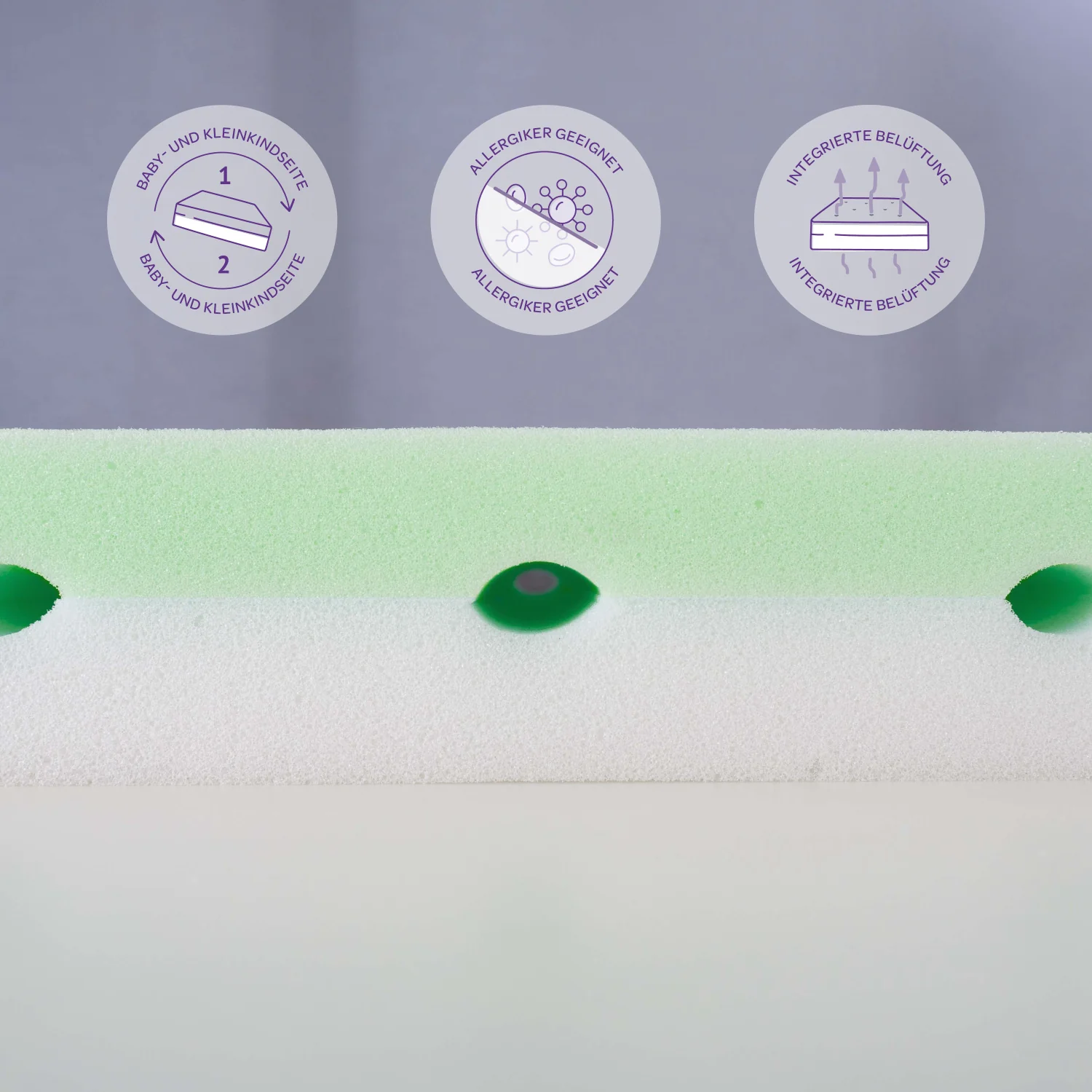 Träumeland White Mattress Air Flow Basic - Image 9