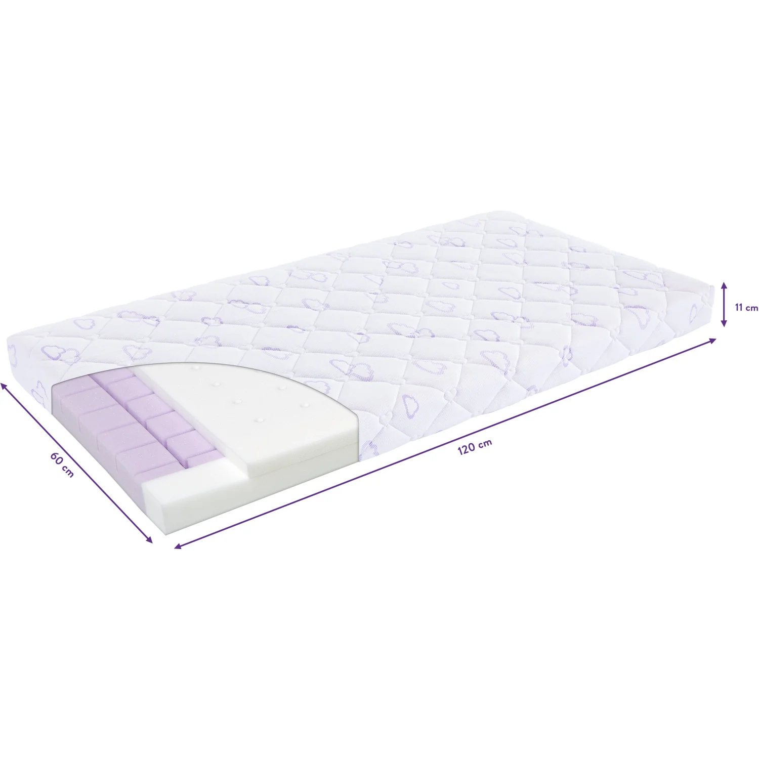 Träumeland White Mattress Air Flow Premium - Image 5