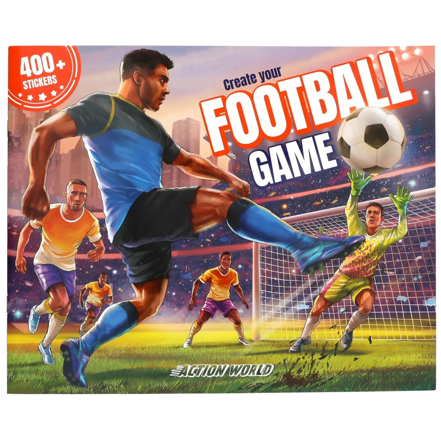 TRENDS by Depesche Create Your Football Game Stickerbook - Image 4