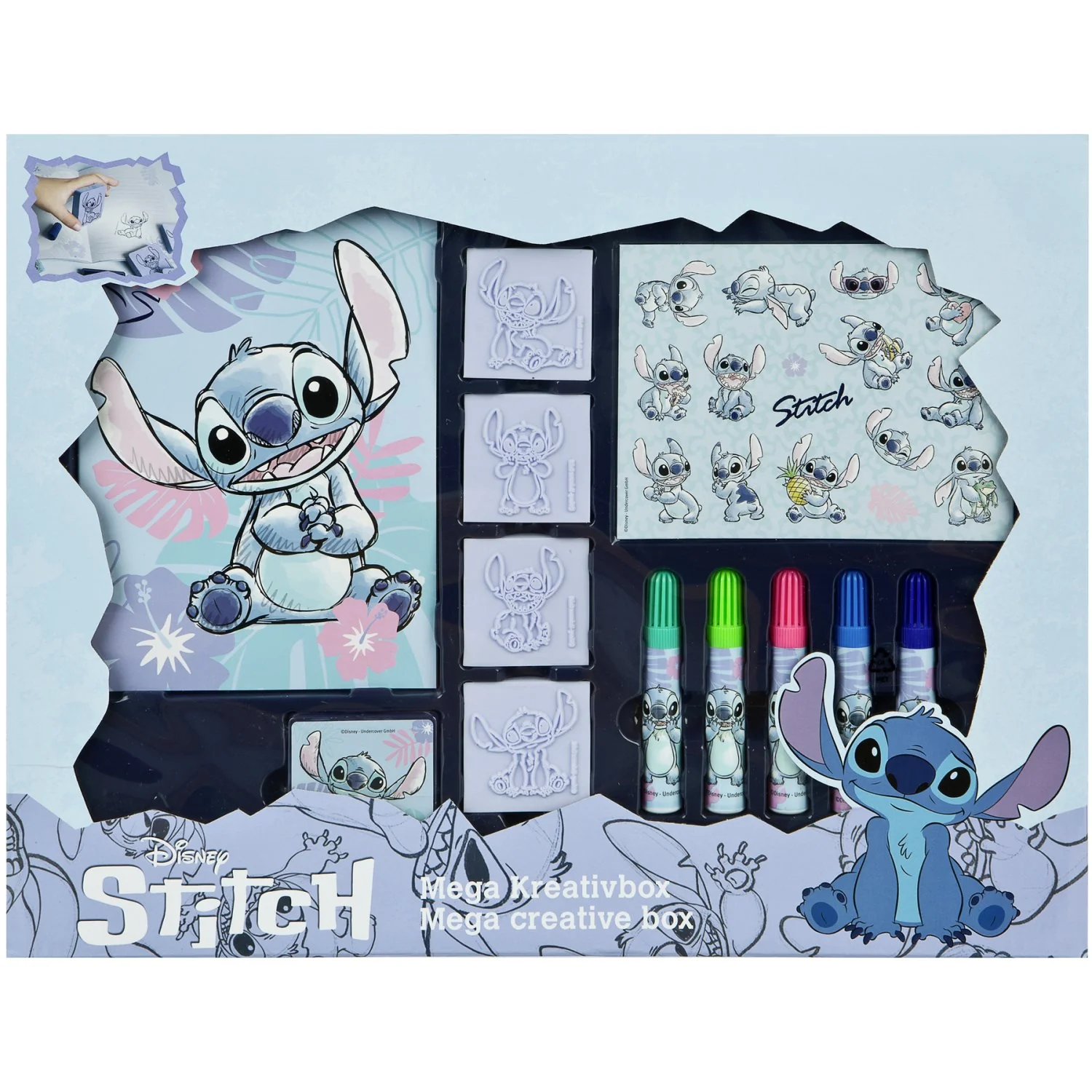 Undercover Lilo & Stitch Stempelsæt