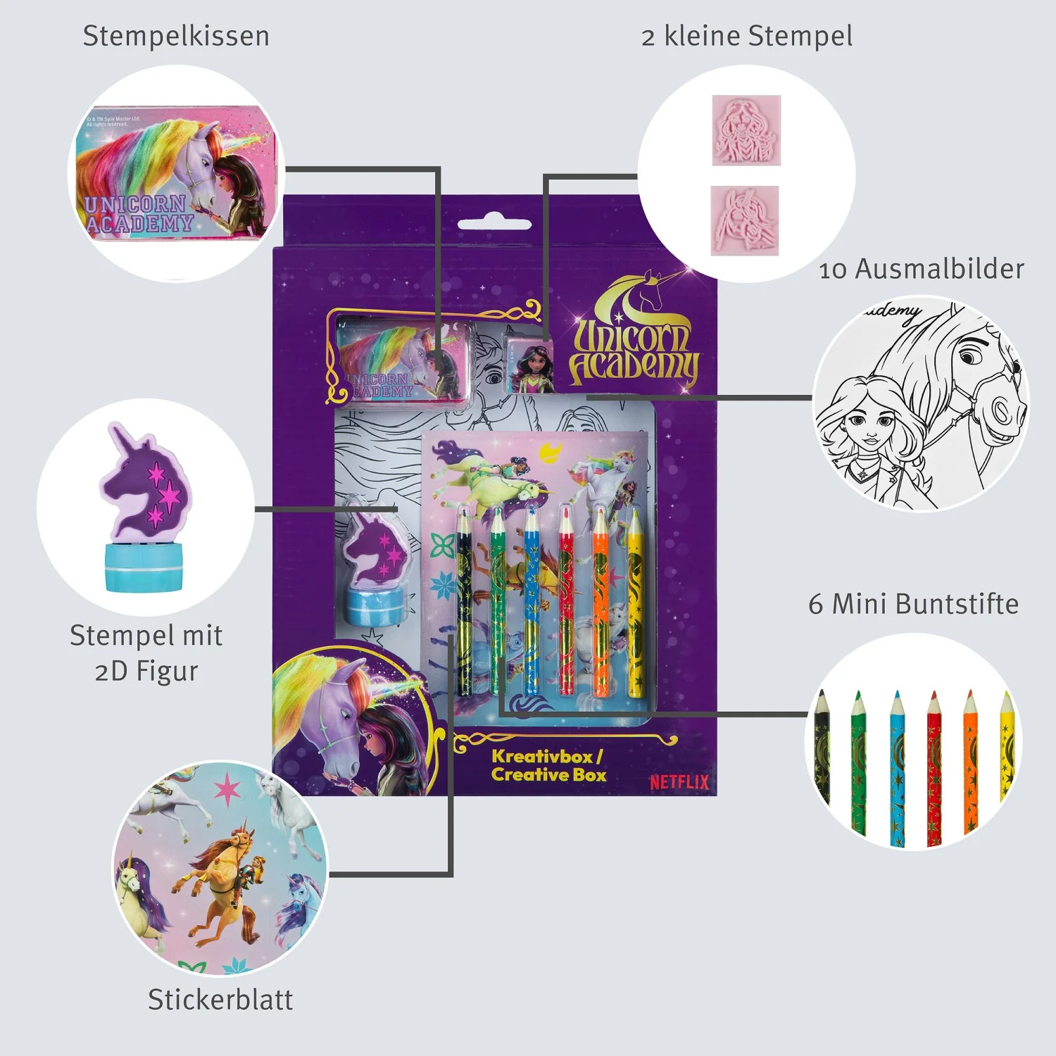 Undercover Unicorn Academy Creative Box - Image 3