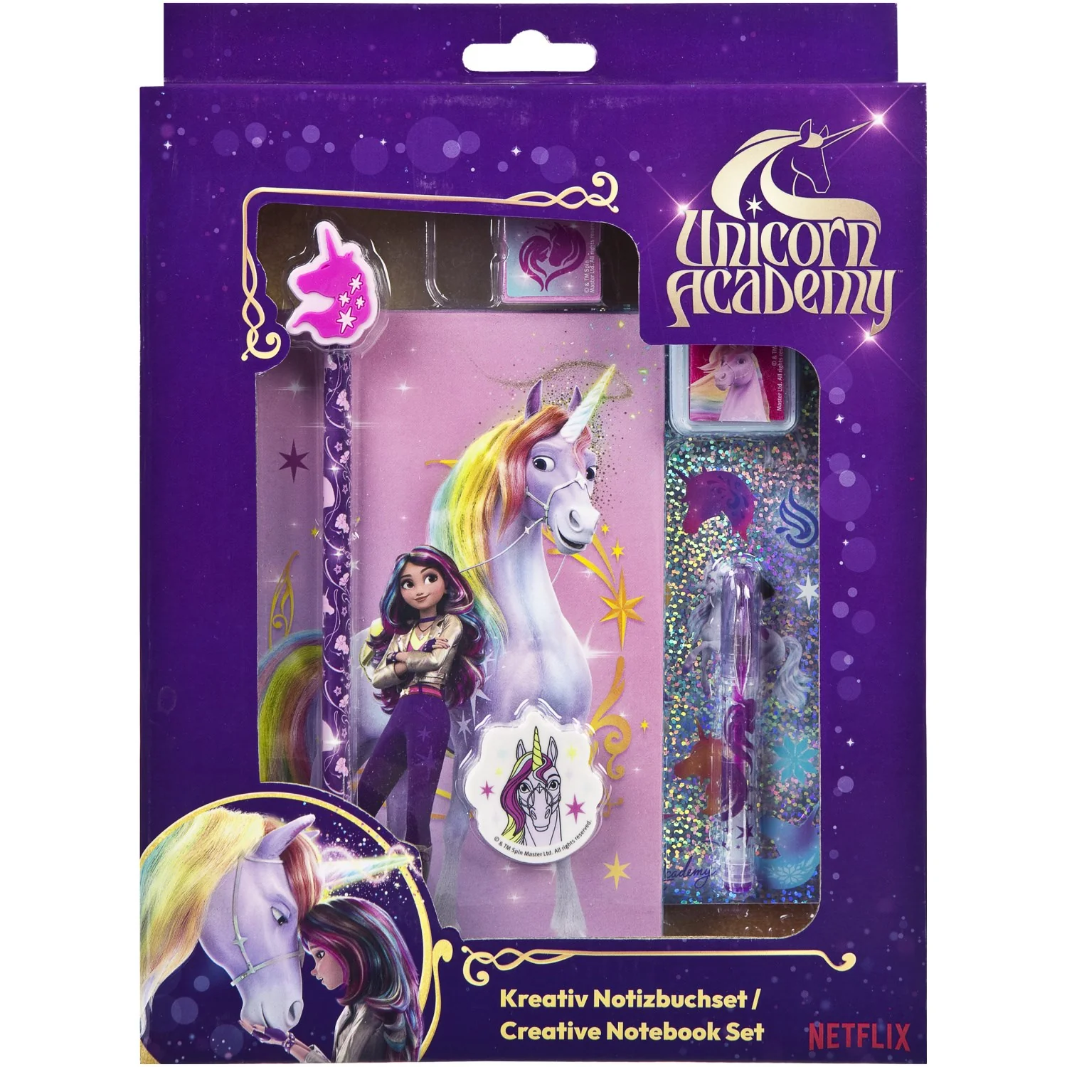 Undercover Unicorn Academy Creative Notebook Set - Image 2