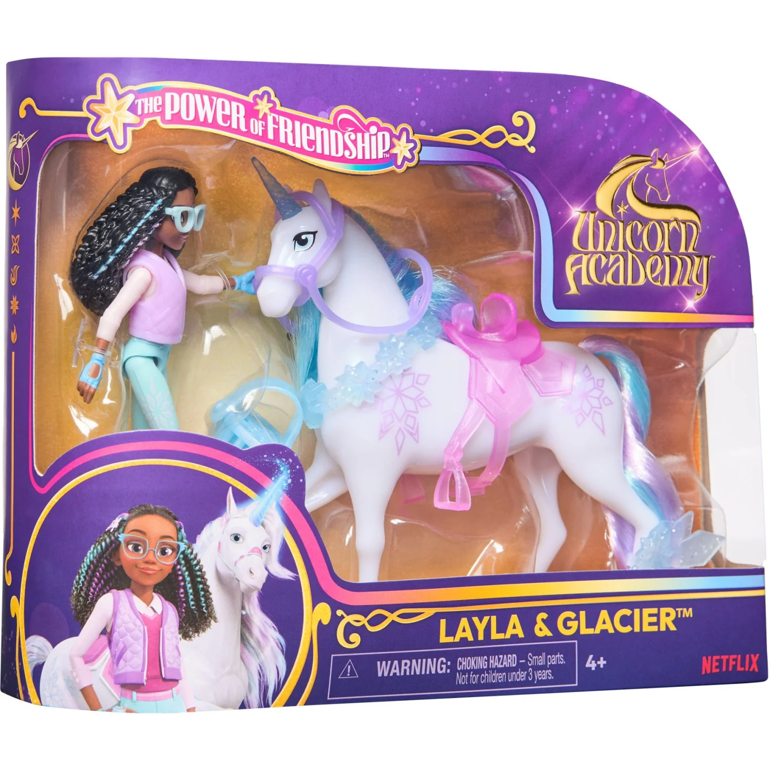 Unicorn Academy Uca Doll & Unicorn V2 Layla & Glacier - Image 3