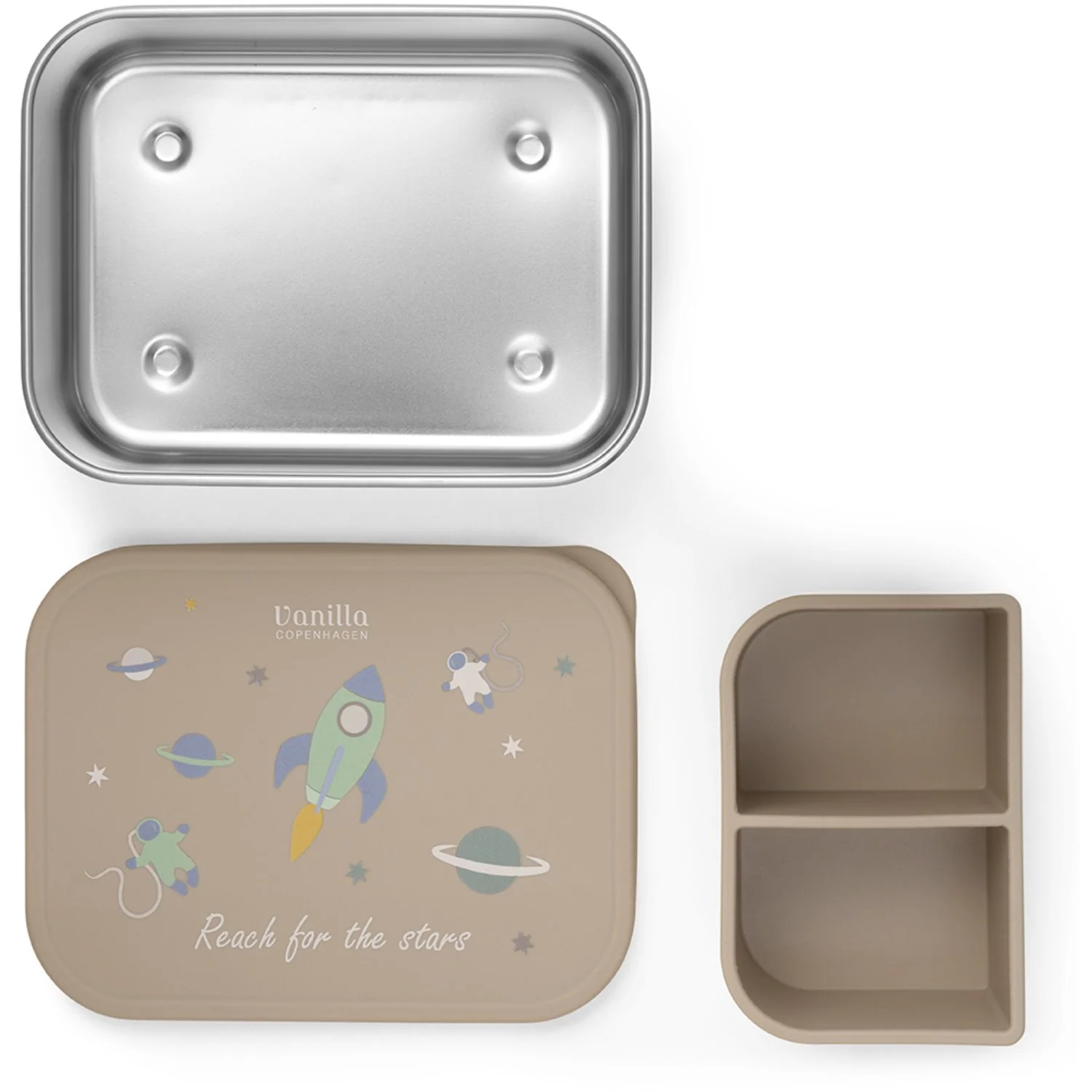 Vanilla COPENHAGEN Beige Space Lunch Box - Image 2