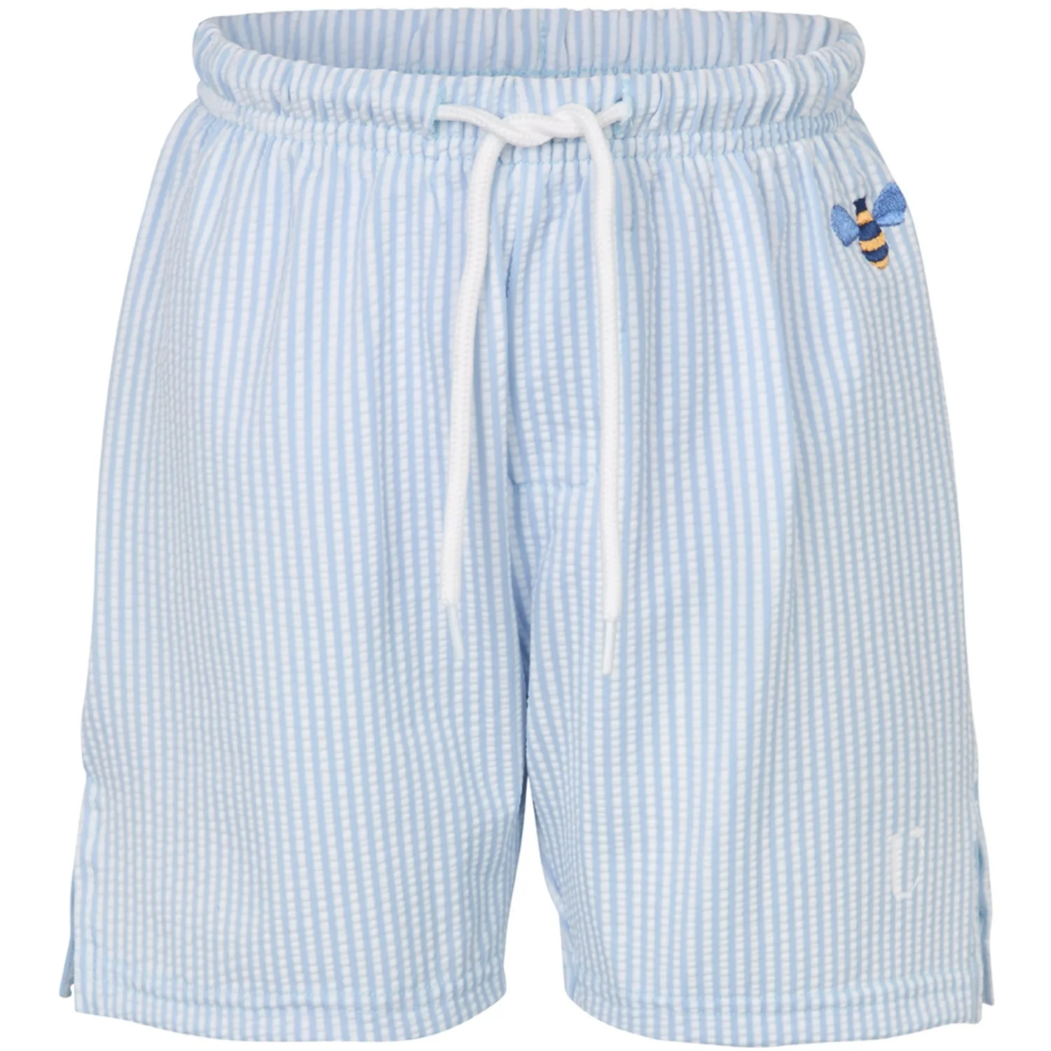 Vanilla COPENHAGEN Blue Swim Shorts Seersucker
