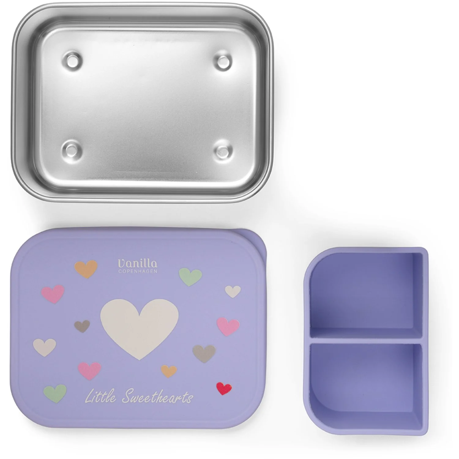 Vanilla COPENHAGEN Lavender Hearts Lunch Box - Image 2