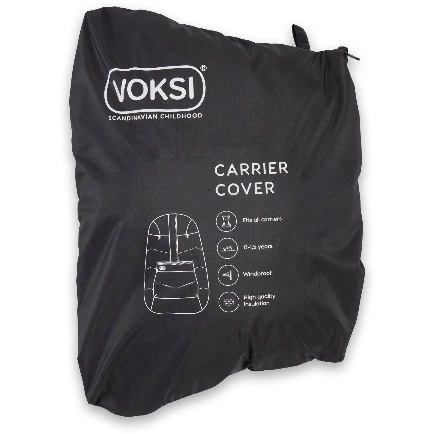 Voksi® Black Carrier Cover - Image 3