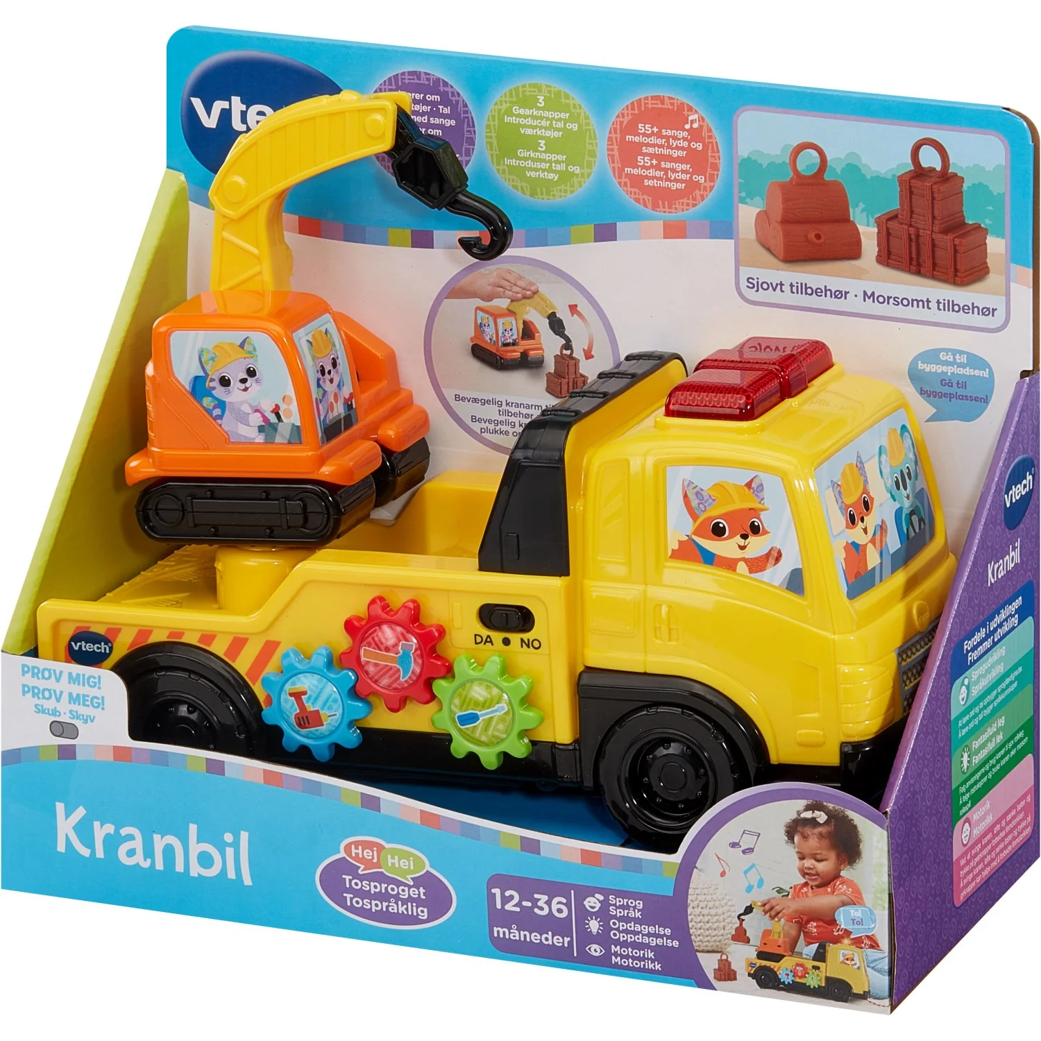 Vtech Building Buddies Truck Dk/No - Image 2