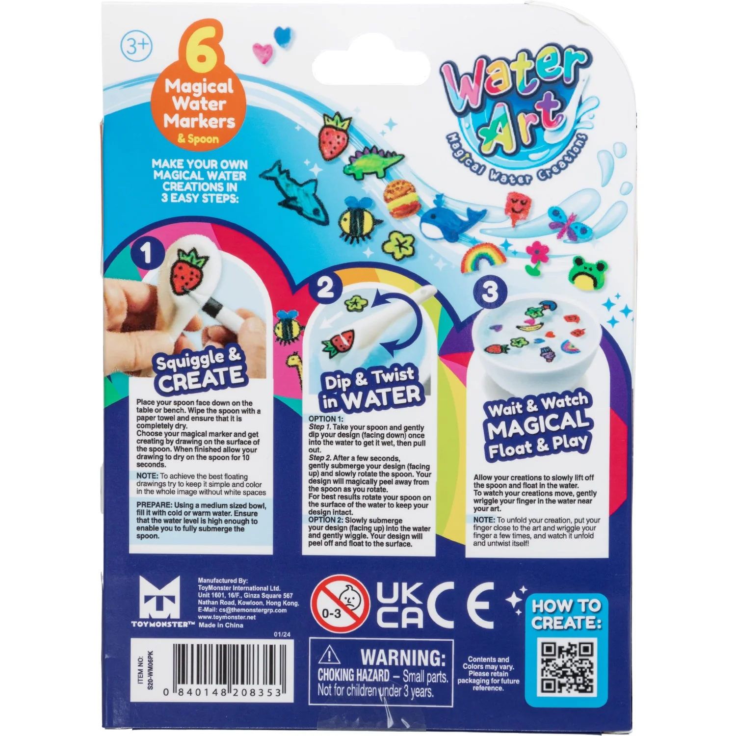 Water Art Set With 6 Markers - Image 4