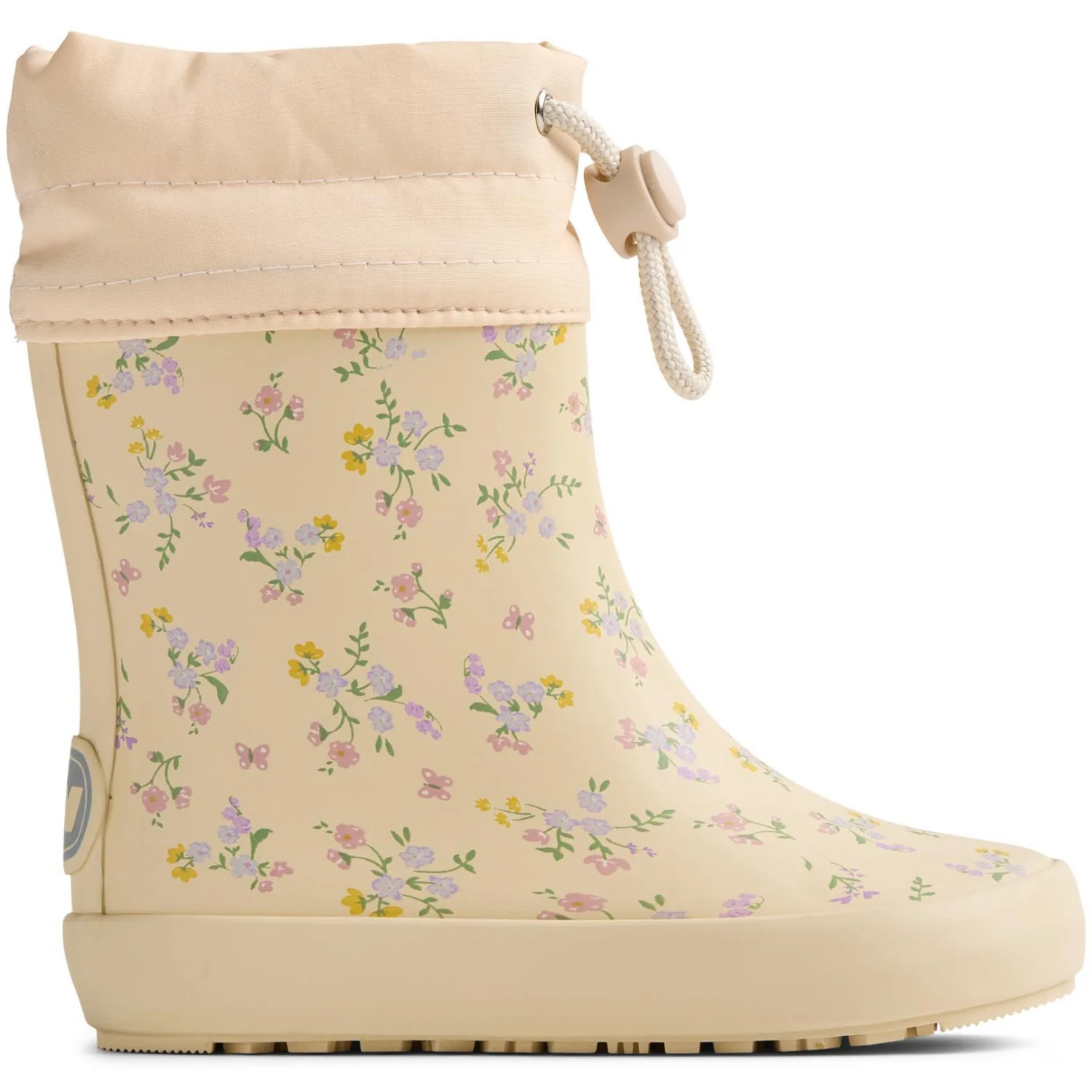 Wheat Barely Apricot Flowers Barefoot Rubber Boot Zerro - Image 3
