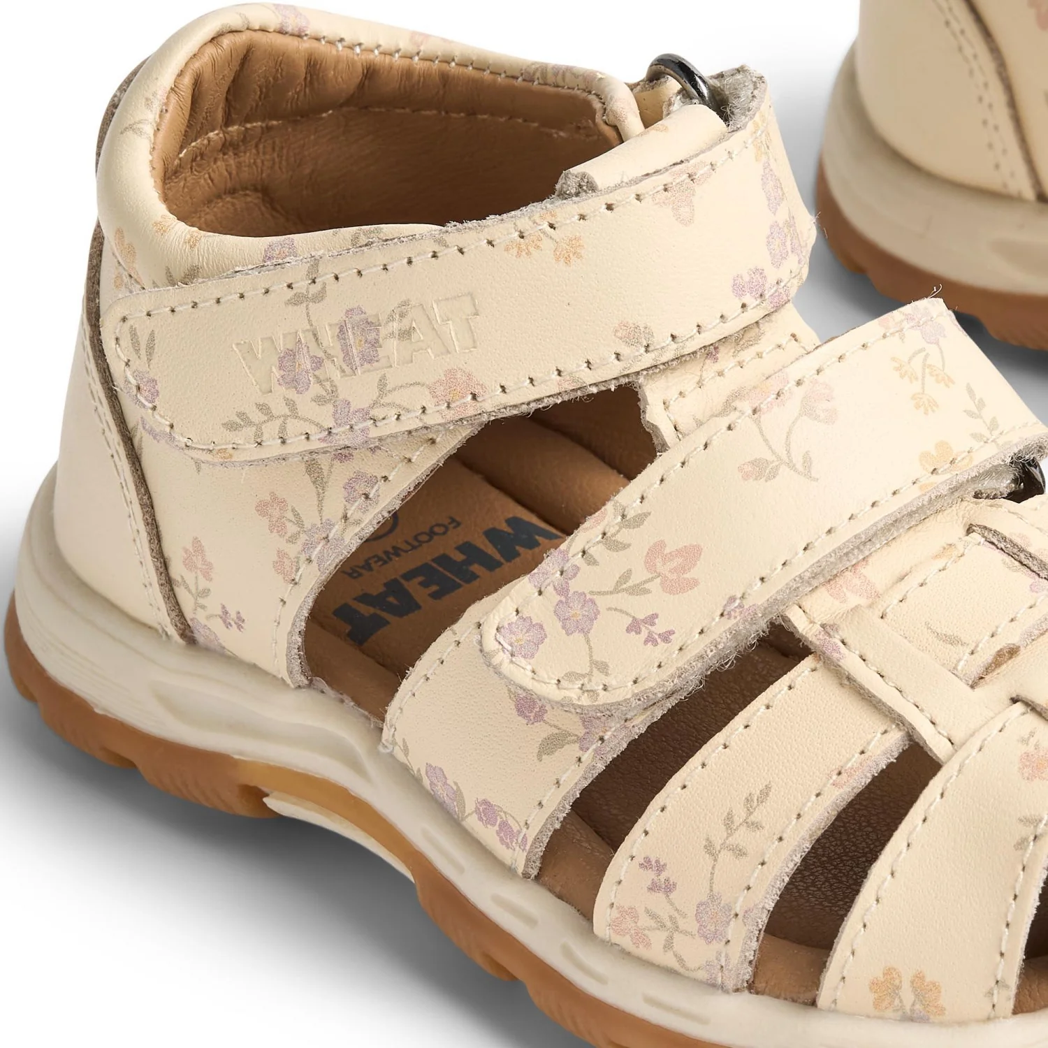 Wheat Barely Apricot Flowers Sandal Frei - Image 2