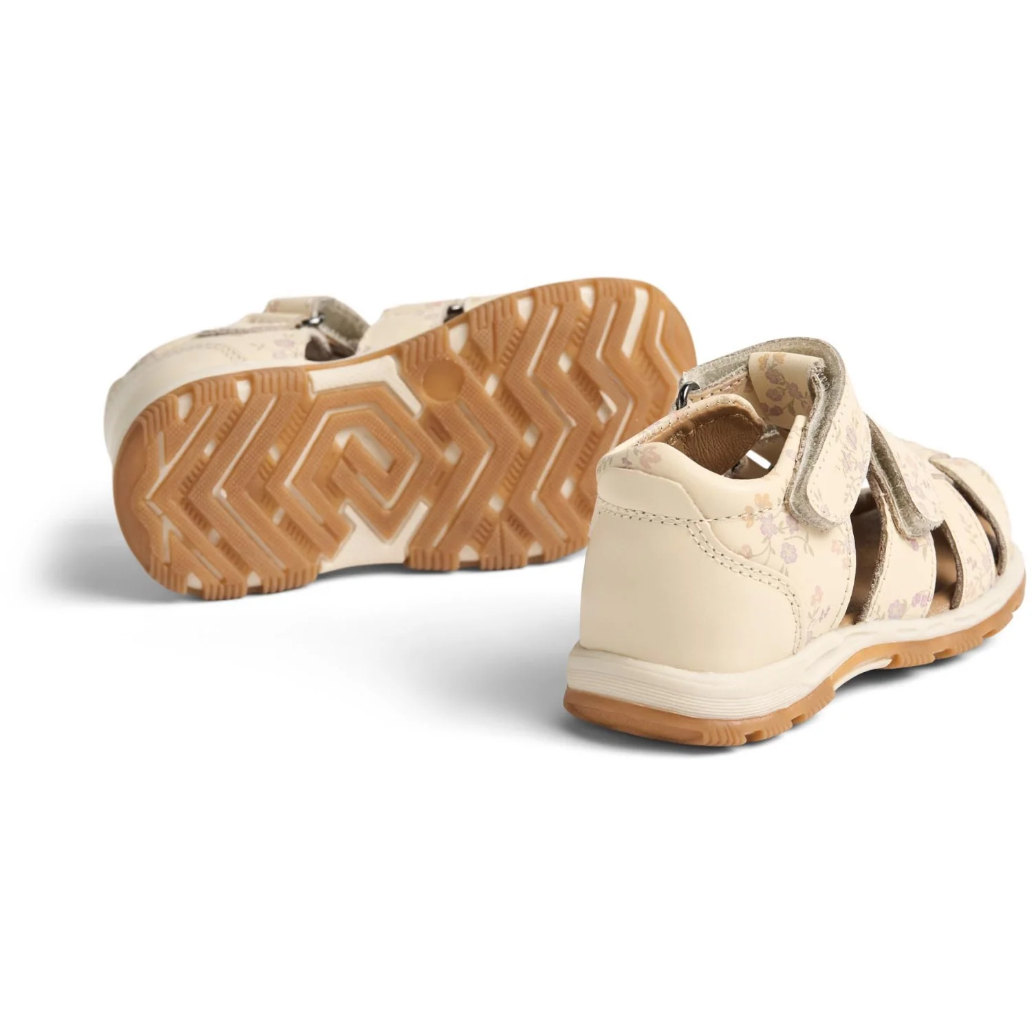 Wheat Barely Apricot Flowers Sandal Frei - Image 4