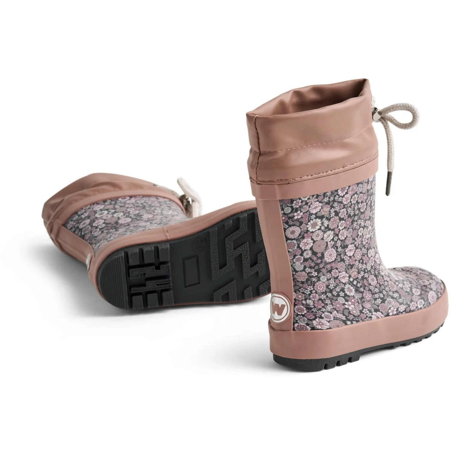 Wheat Black Sea Garden Rubber Boot Thermo Print - Image 2