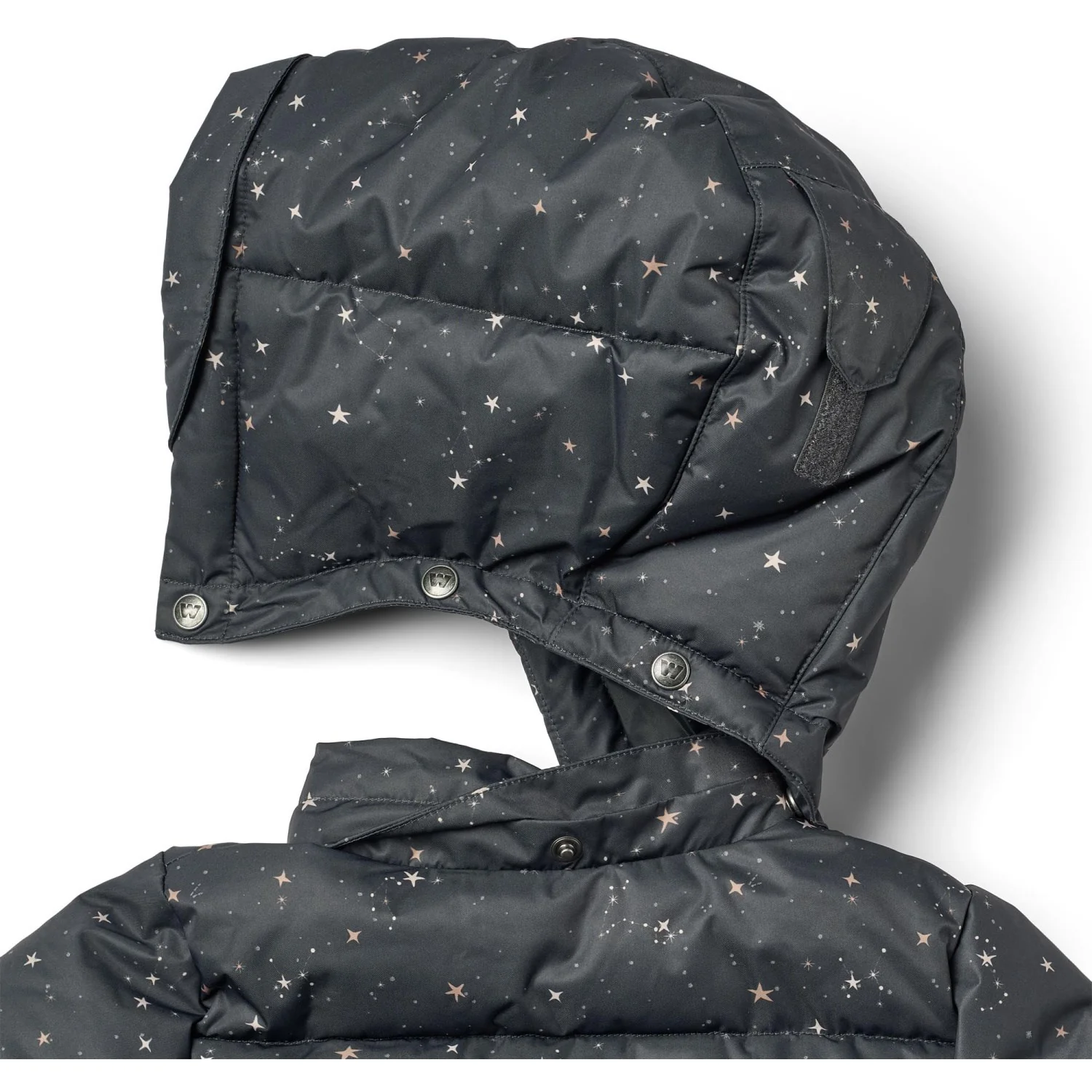 Wheat Black Sea Stars Puffer Coat Luna - Image 3