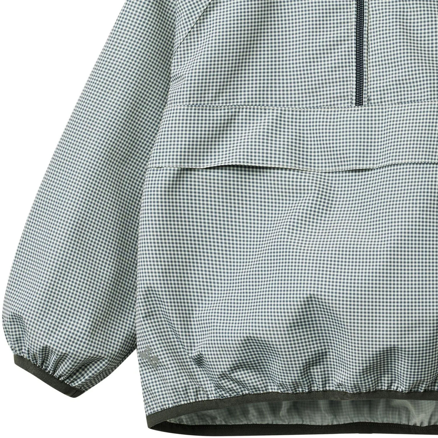 Wheat Blue Check Lightweight Shell Jacket Skyen - Image 8