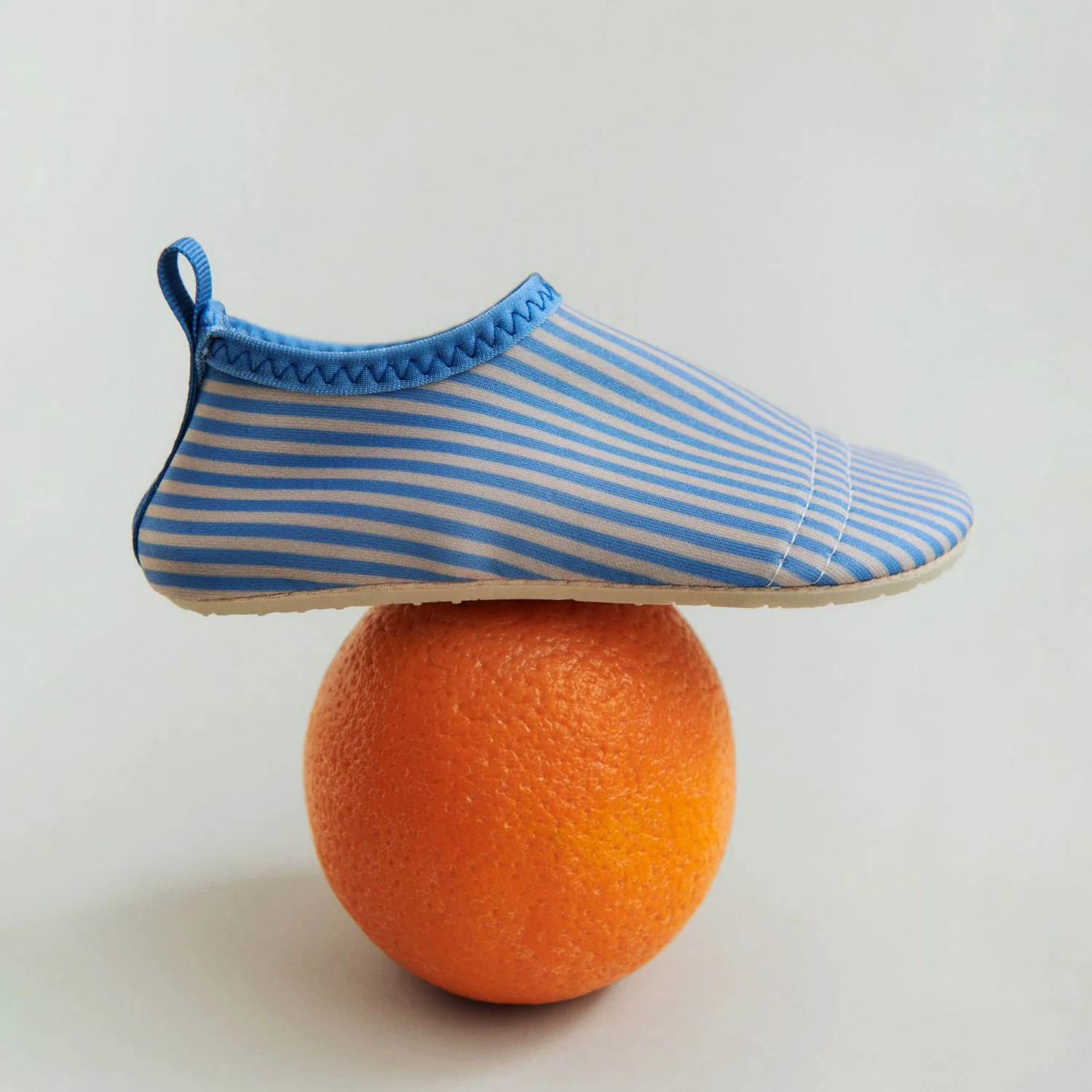 Wheat Blue Swim Stripe Swimshoe Dolphin - Image 2
