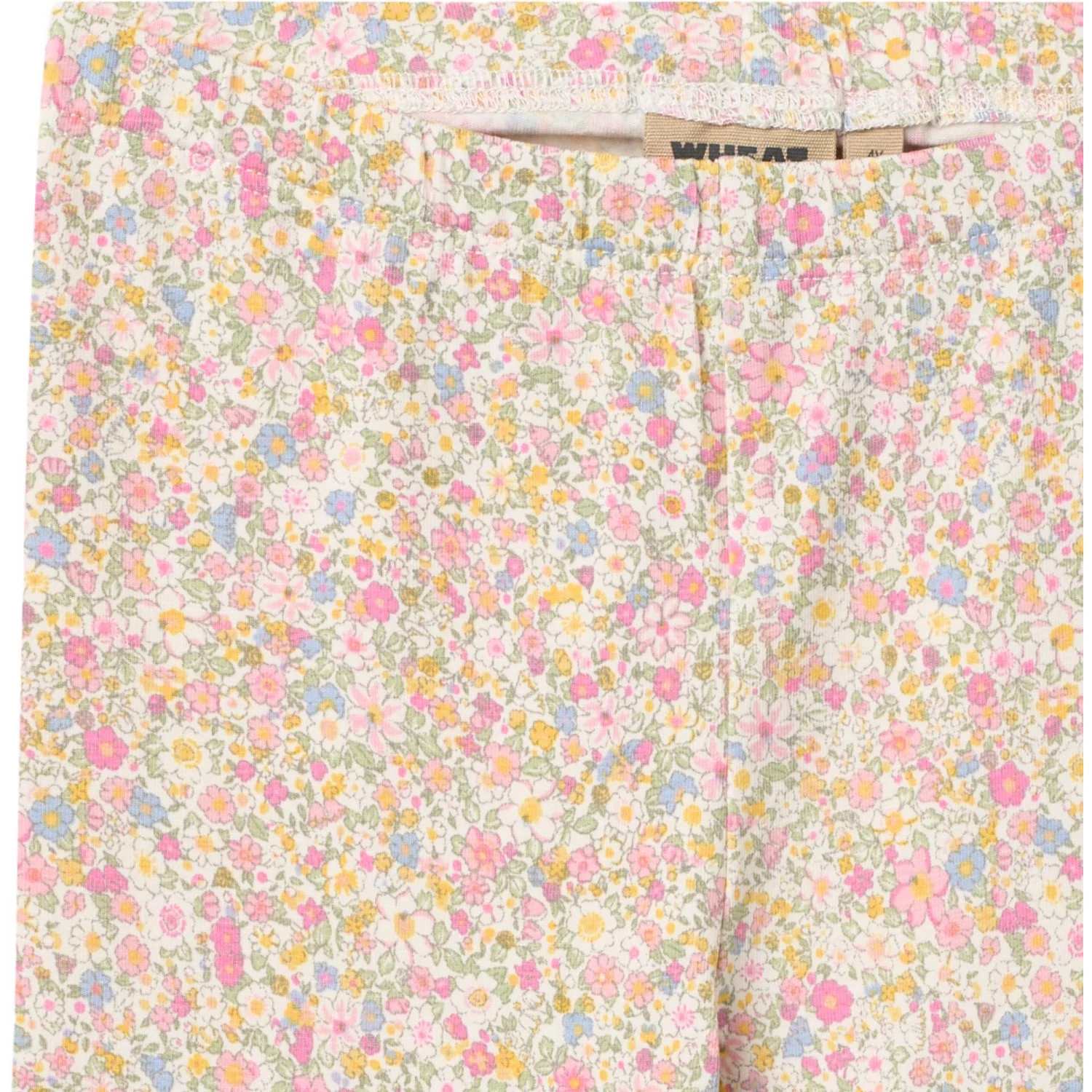 Wheat Blush Flower Meadow Jersey Leggings Jules - Image 2