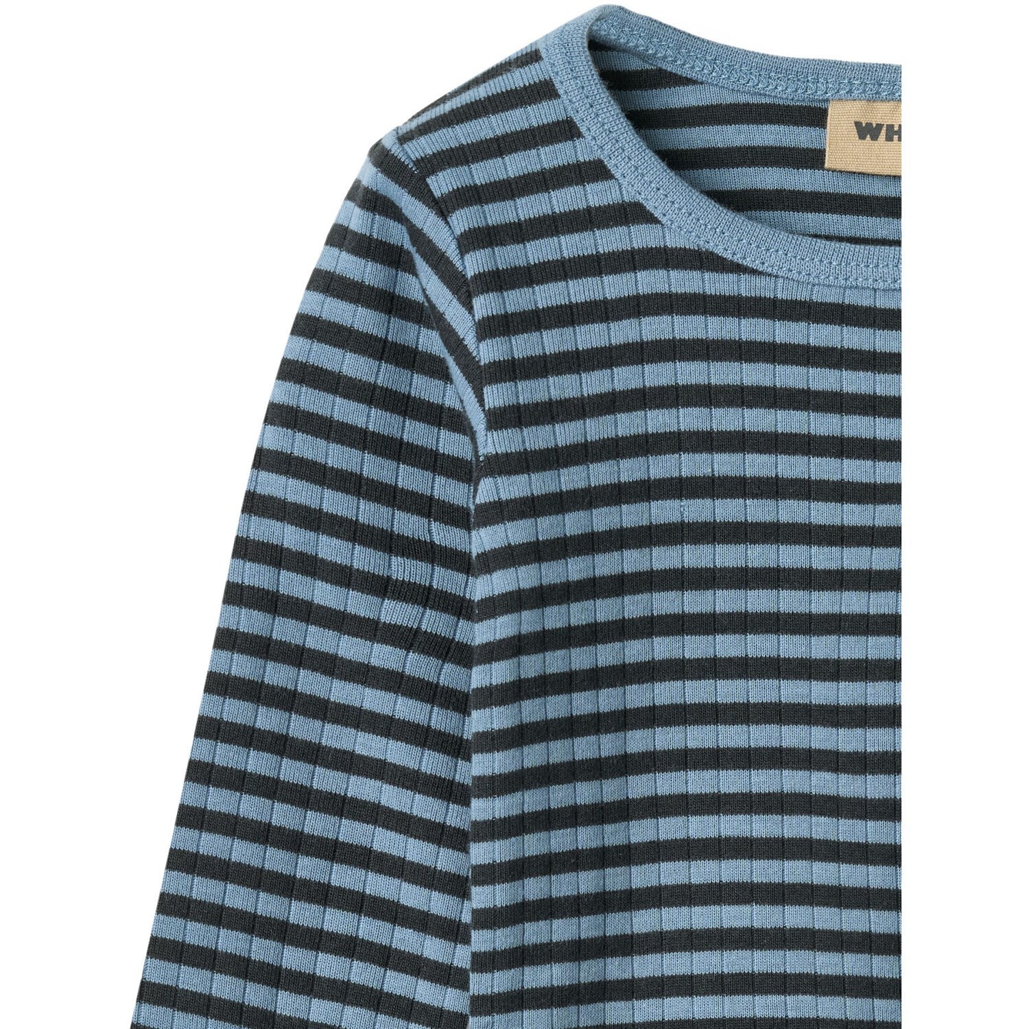 Wheat Bright Blue Stripe Body L/S Berti - Image 2