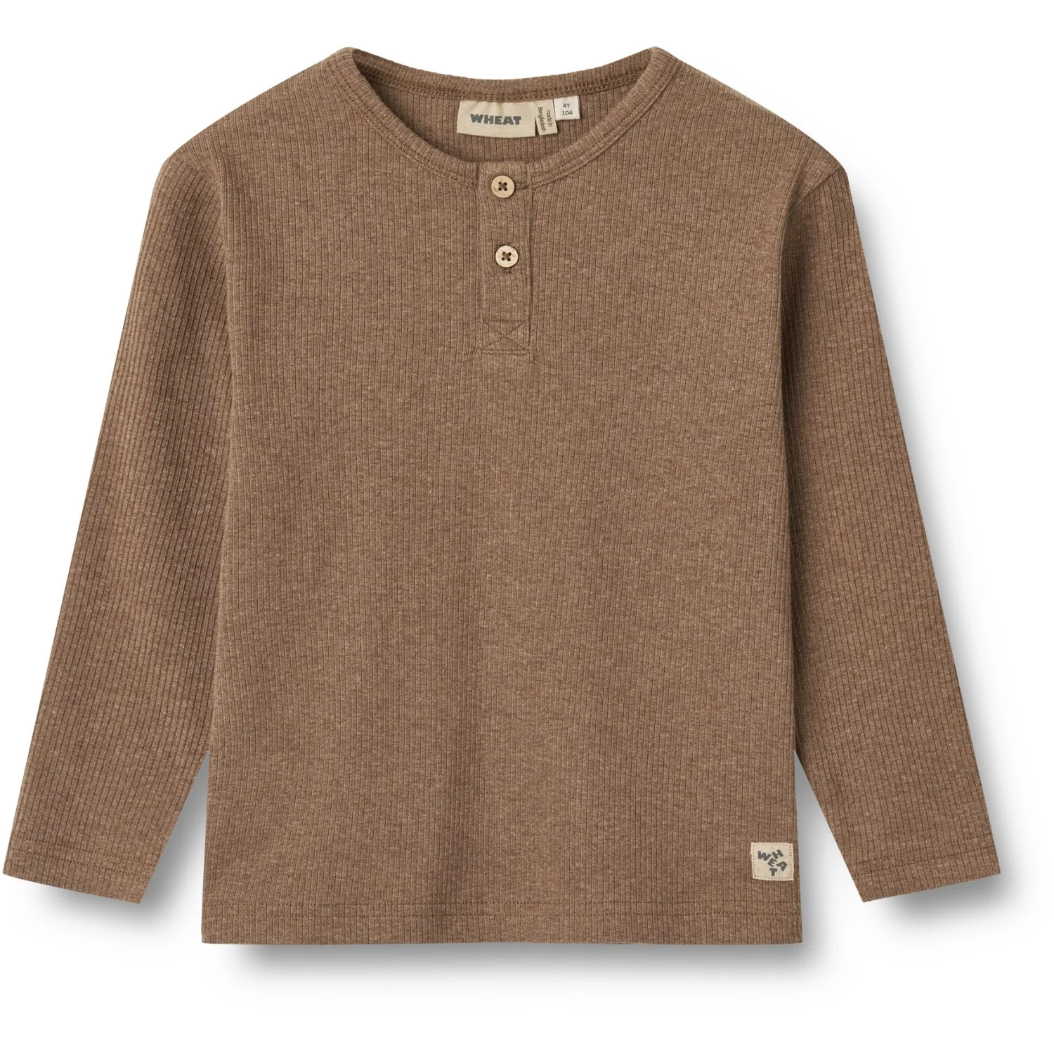 Wheat Coffee Melange Blouse Morris