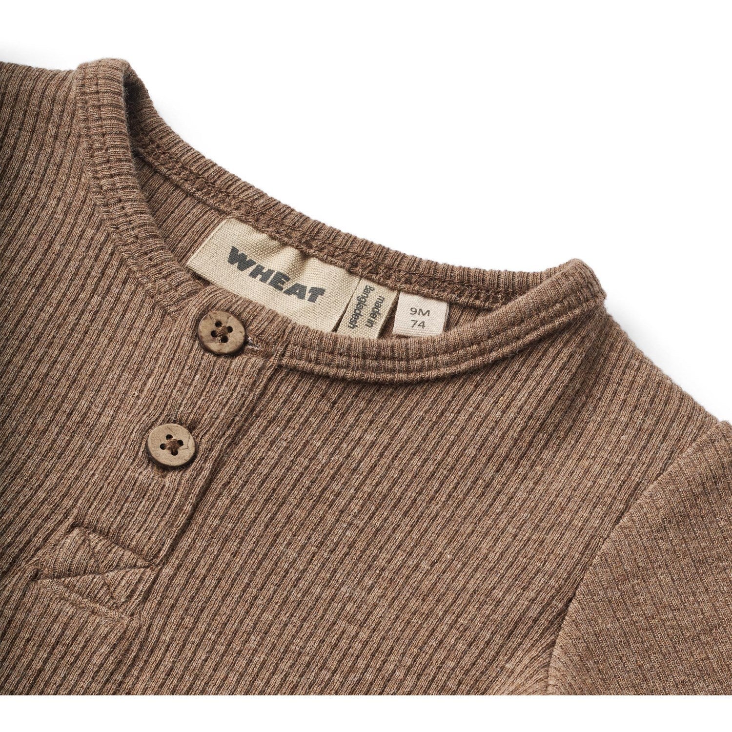 Wheat Coffee Melange Body L/S Benny - Image 2