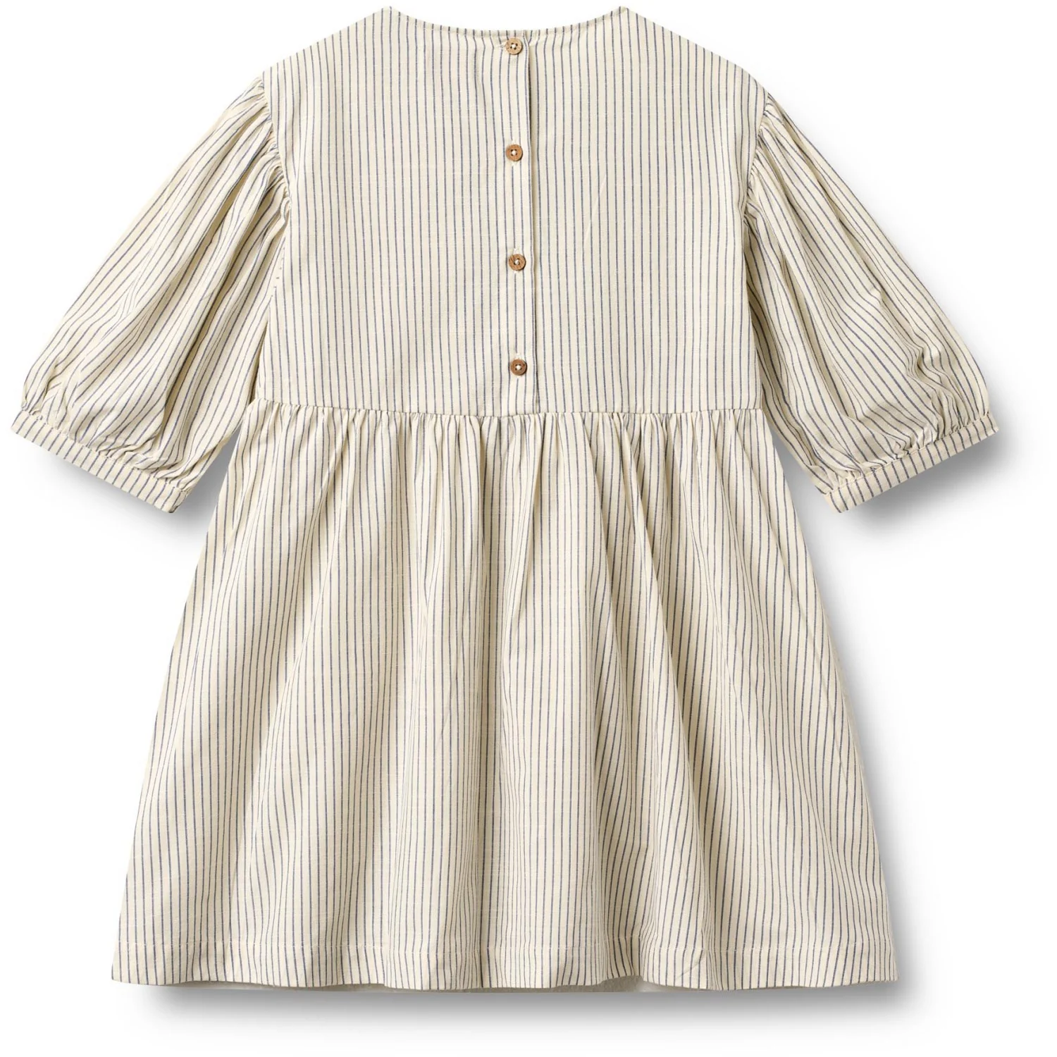 Wheat Dark Blue Stripe Dress 3/4 Sleeve Magda - Image 4