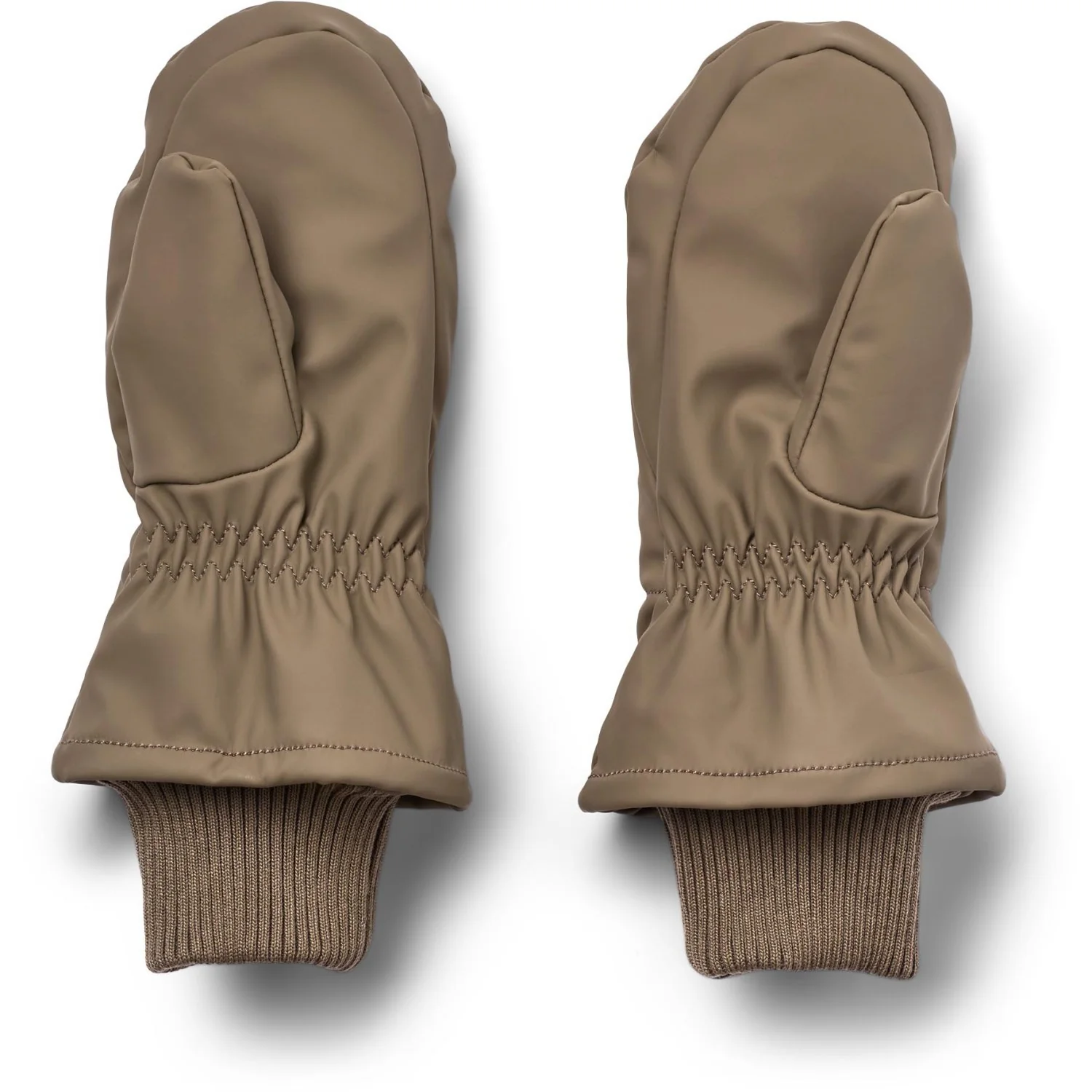 Wheat Dry Wood Winter Mittens Stormy - Image 2